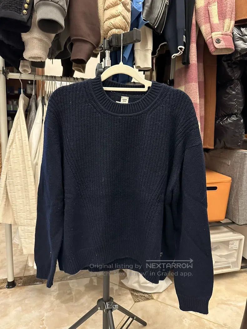 Hermes Hermes Navy Blue Cashmere Knit Size XS / US 0-2 / IT 36-38 - 1 Thumbnail