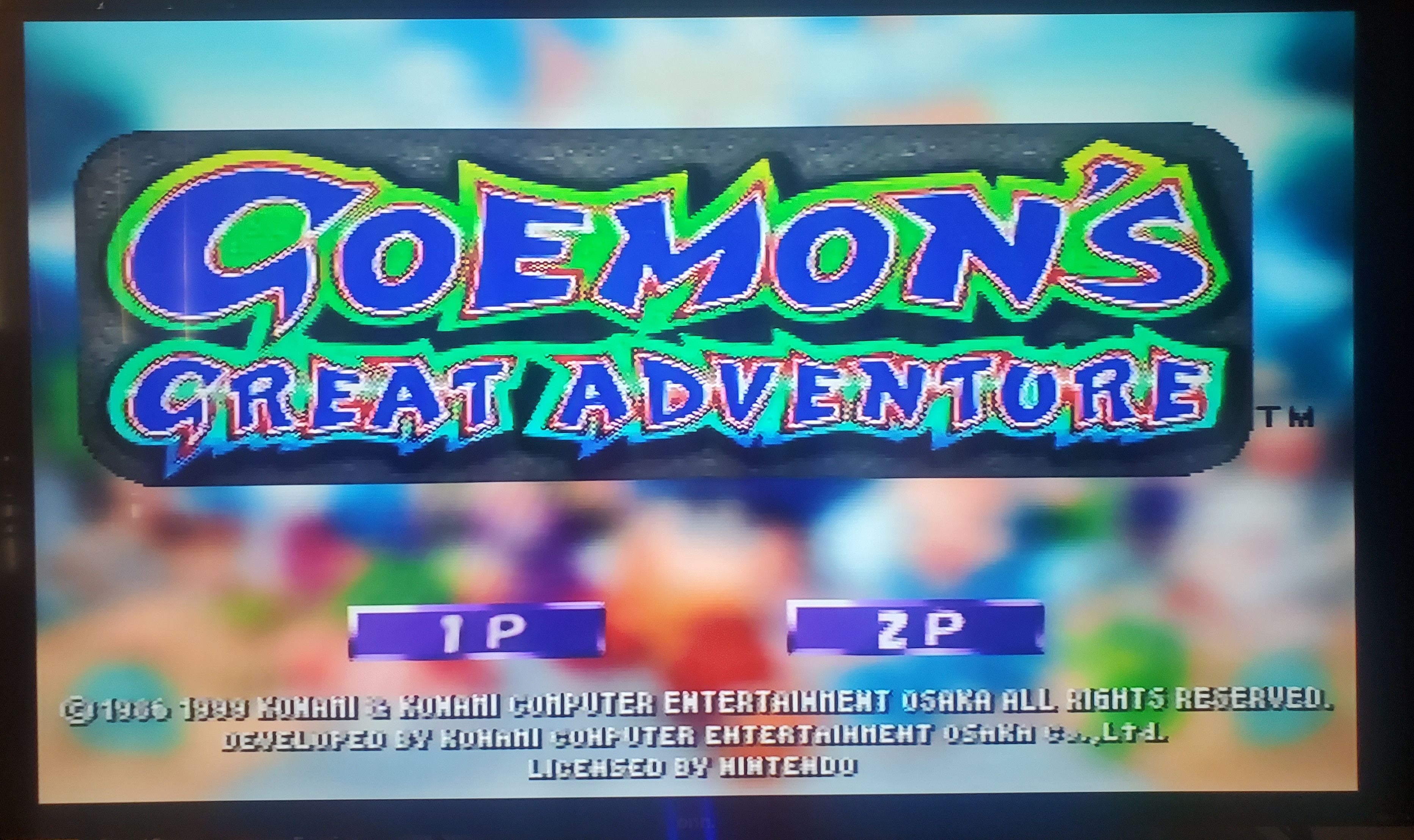 Nintendo Goemon's Great Adventure N64 Nintendo 64 Video Game 1999 Size ONE SIZE - 3 Thumbnail