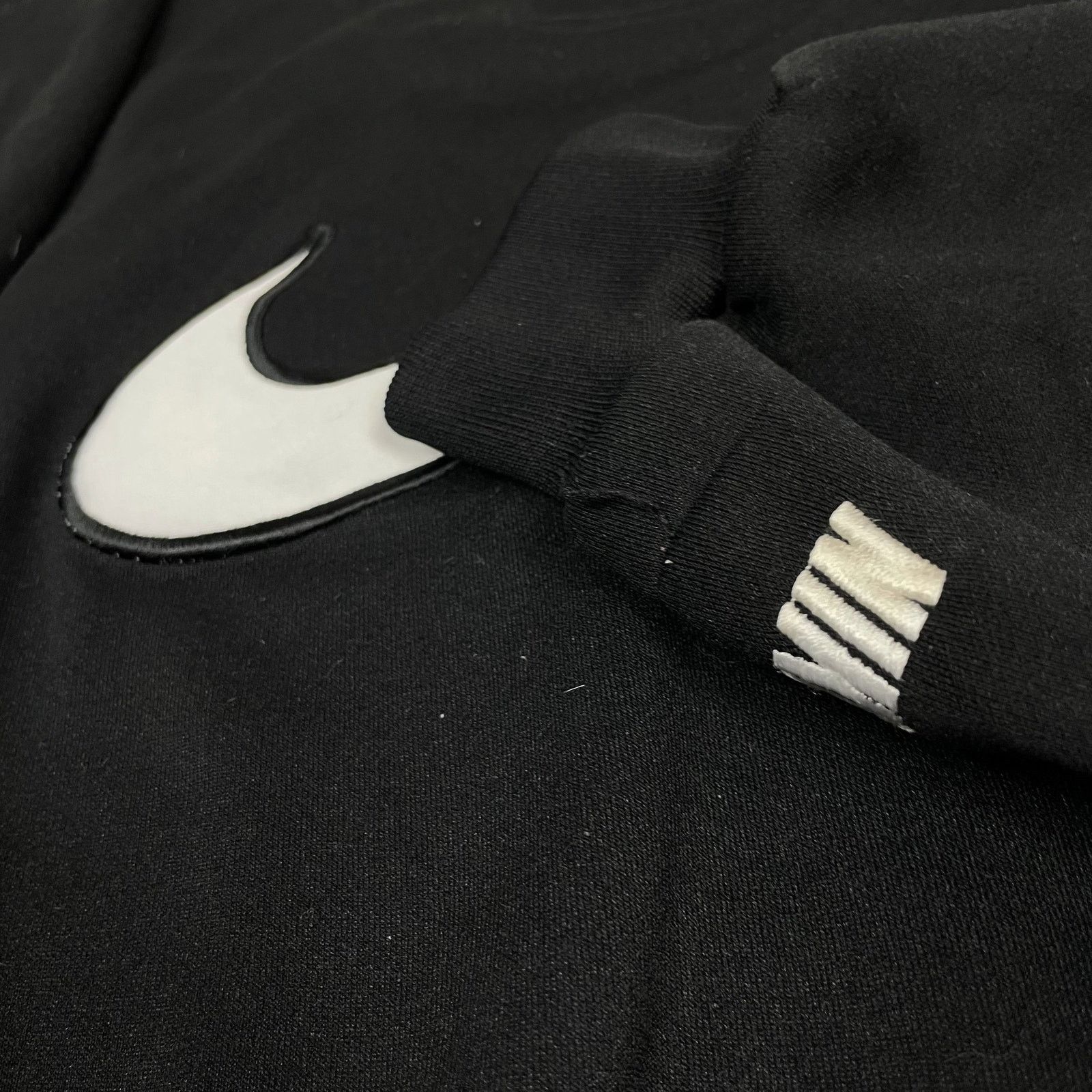 Nike × Vintage Nike Men Black Polyester Long Sleeve Half Zip Sweatshirt 2XL Size US XXL / EU 58 / 5 - 6 Thumbnail