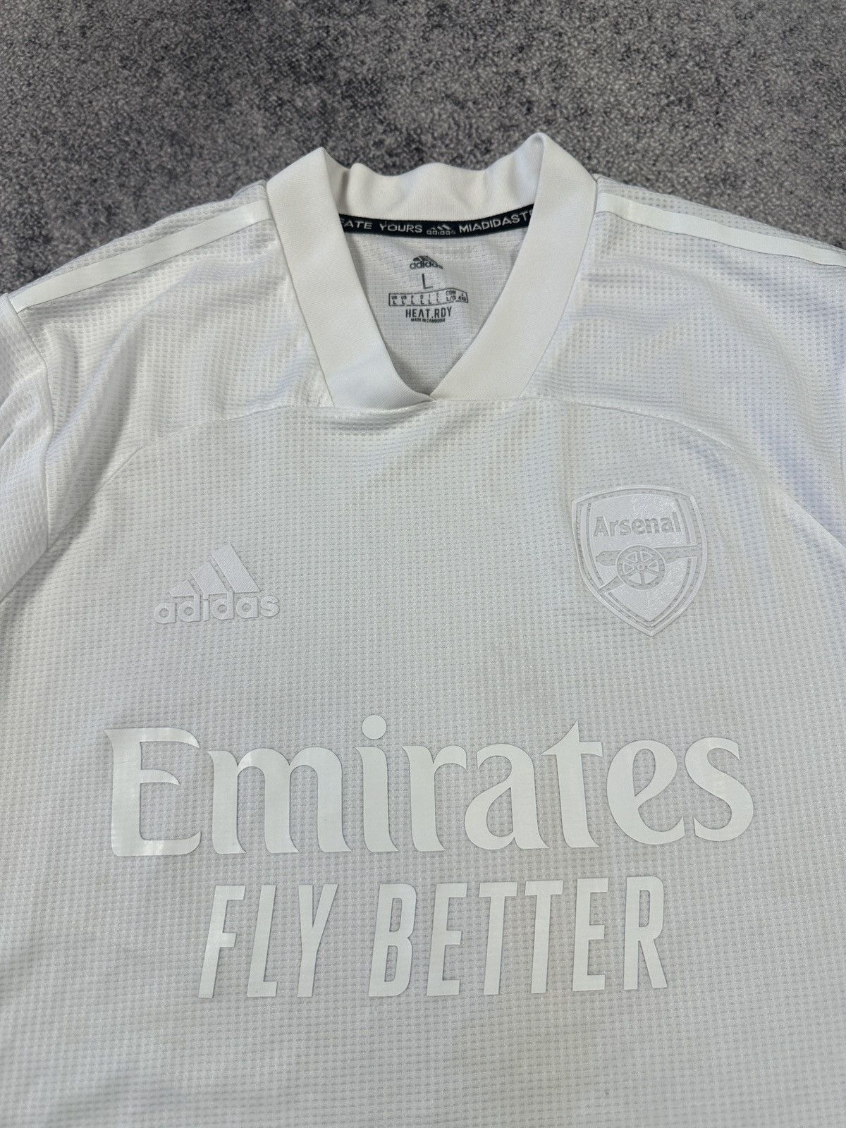Adidas Adidas Arsenal 21/22 Soccer Jersey White Streetwear L Rare Size US L / EU 52-54 / 3 - 2 Thumbnail