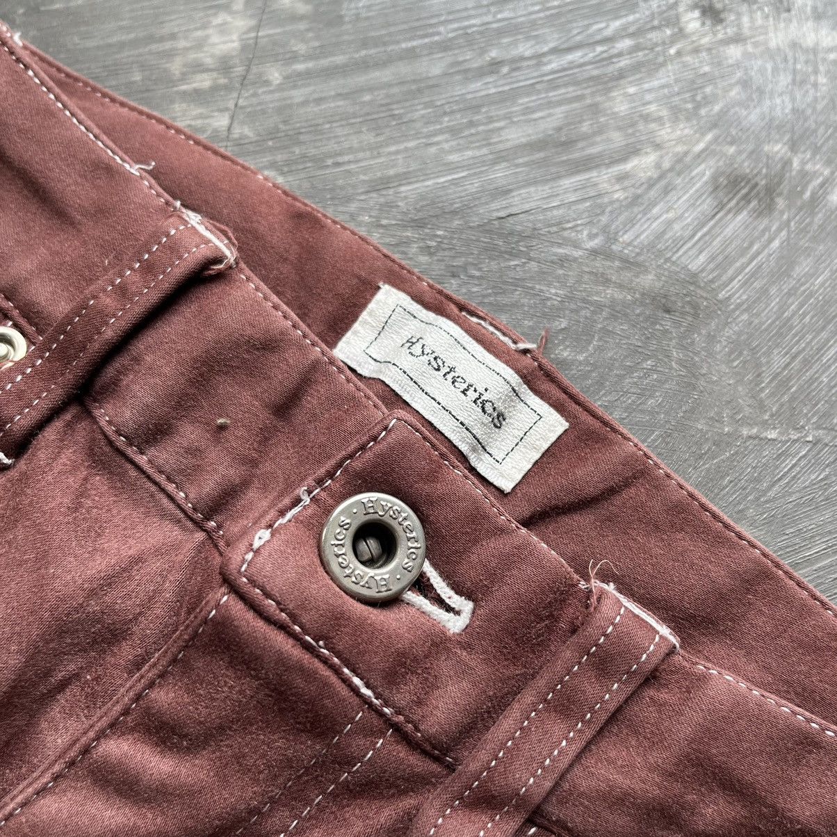 Hysteric Glamour × If Six Was Nine × Japanese Brand Hysterics hysterics glamour maroon pants lgb style Size 27" / US 4 / IT 40 - 4 Thumbnail