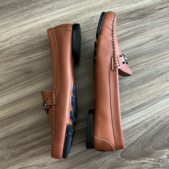 Salvatore Ferragamo Salvatore Ferragamo Sport Horsebit Leather Engraved Logo Dri Size US 8.5 / IT 38.5 - 8 Thumbnail