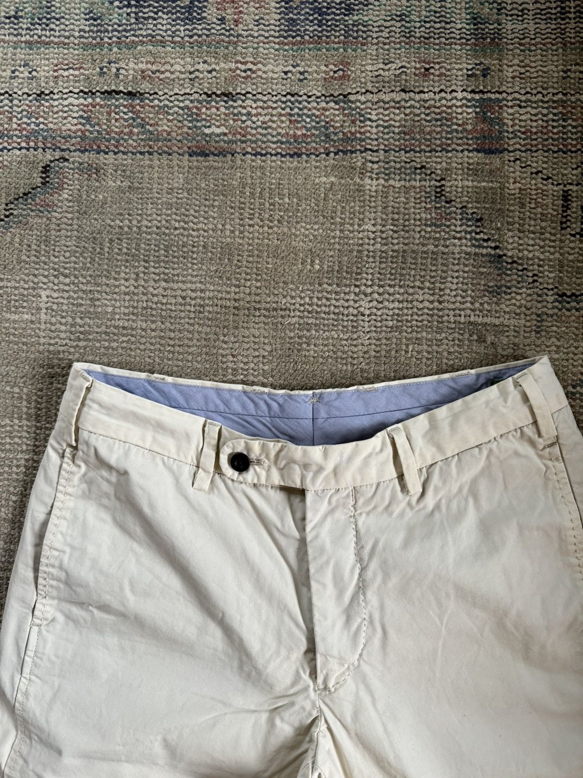 Sid Mashburn Garment-Dyed Sport Trouser - Stone Lightweight Twill Size US 30 / EU 46 - 2 Thumbnail