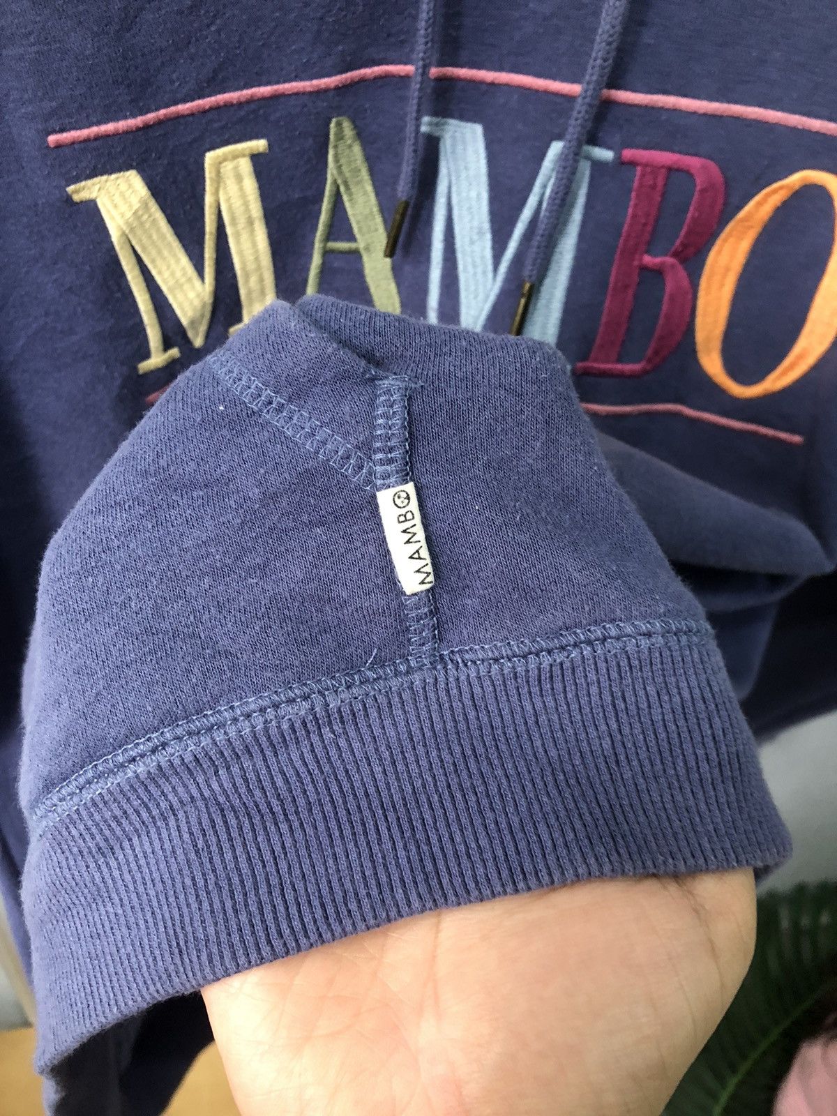 Mambo × Man Made In Australia Vintage Mambo Spell-Out Logo Hoodie Size US M / EU 48-50 / 2 - 6 Thumbnail