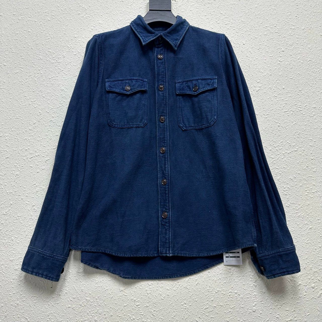 VISVIM ict Oxford Cloth Drop cashew flower shirt