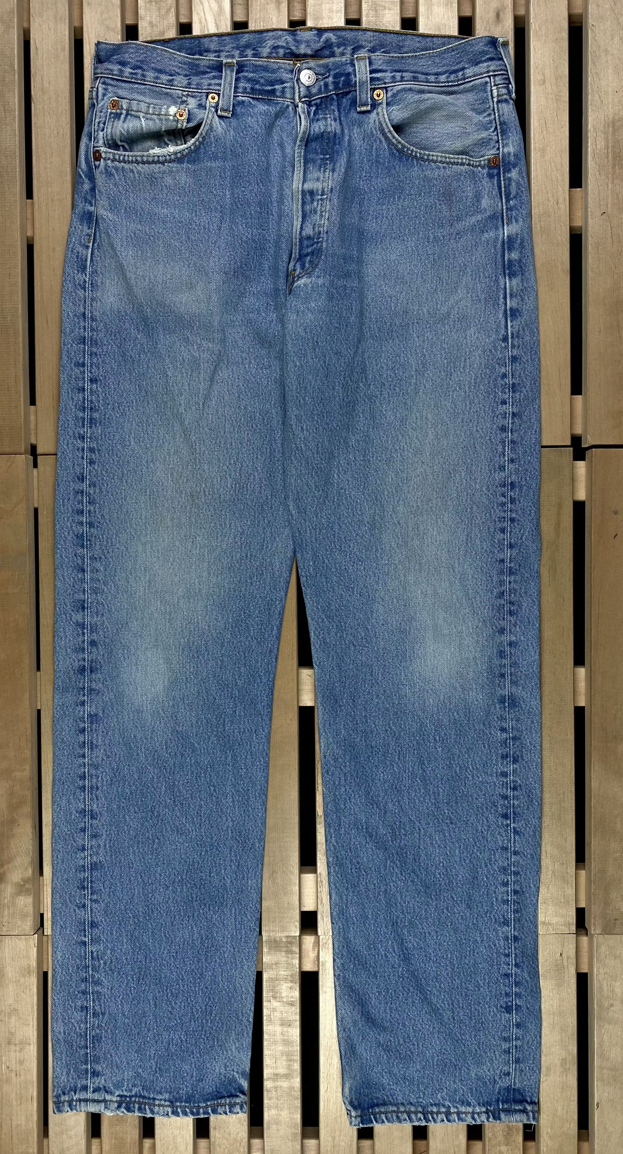 Levi's × Levi's Vintage Clothing × Vintage Mens Jeans Denim Levis Vintage Size 34 Size US 34 / EU 50 - 1 Thumbnail
