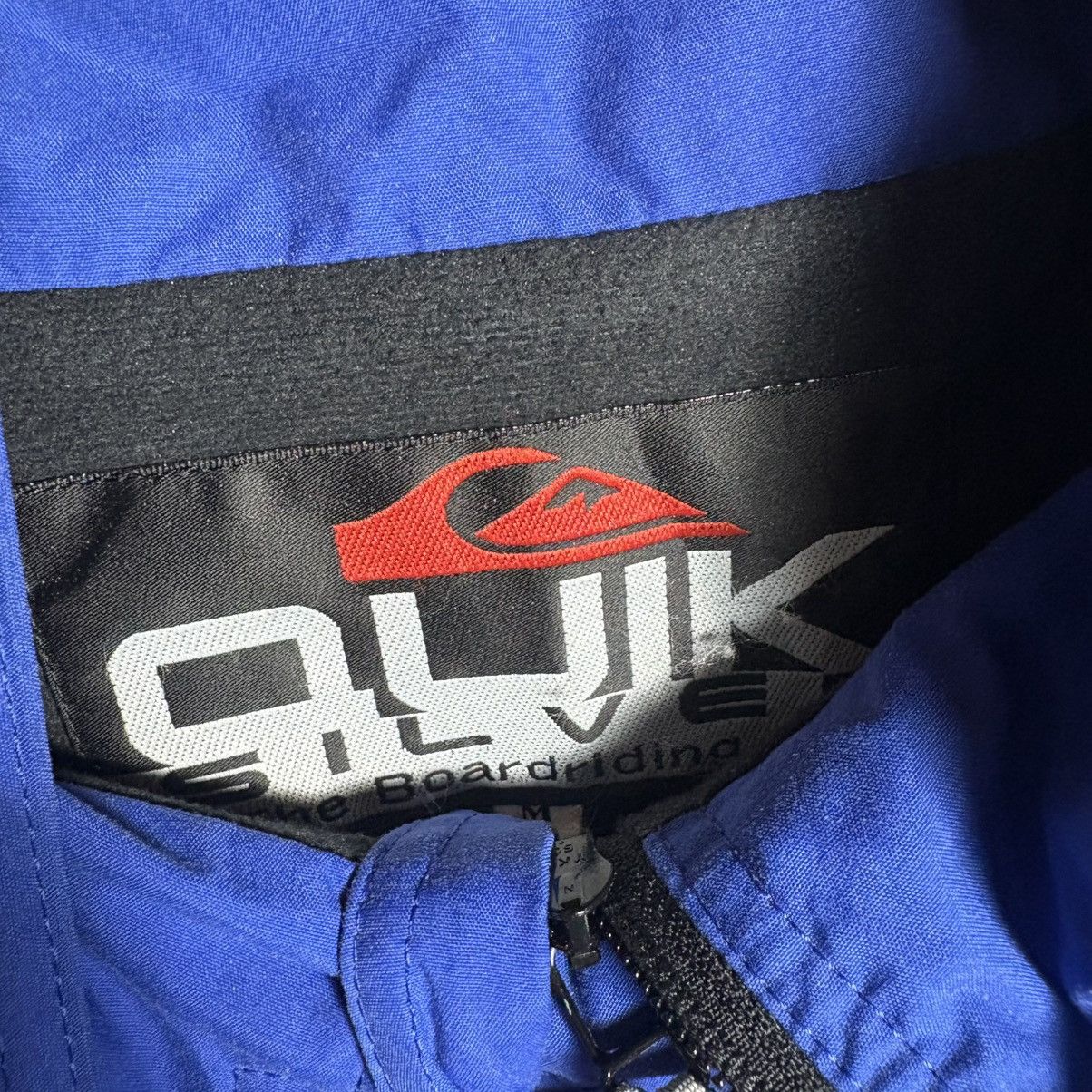 Quiksilver Vintage 90s Quiksilver Logo Half Zip Hoodie Jacket Size US XL / EU 56 / 4 - 10 Thumbnail