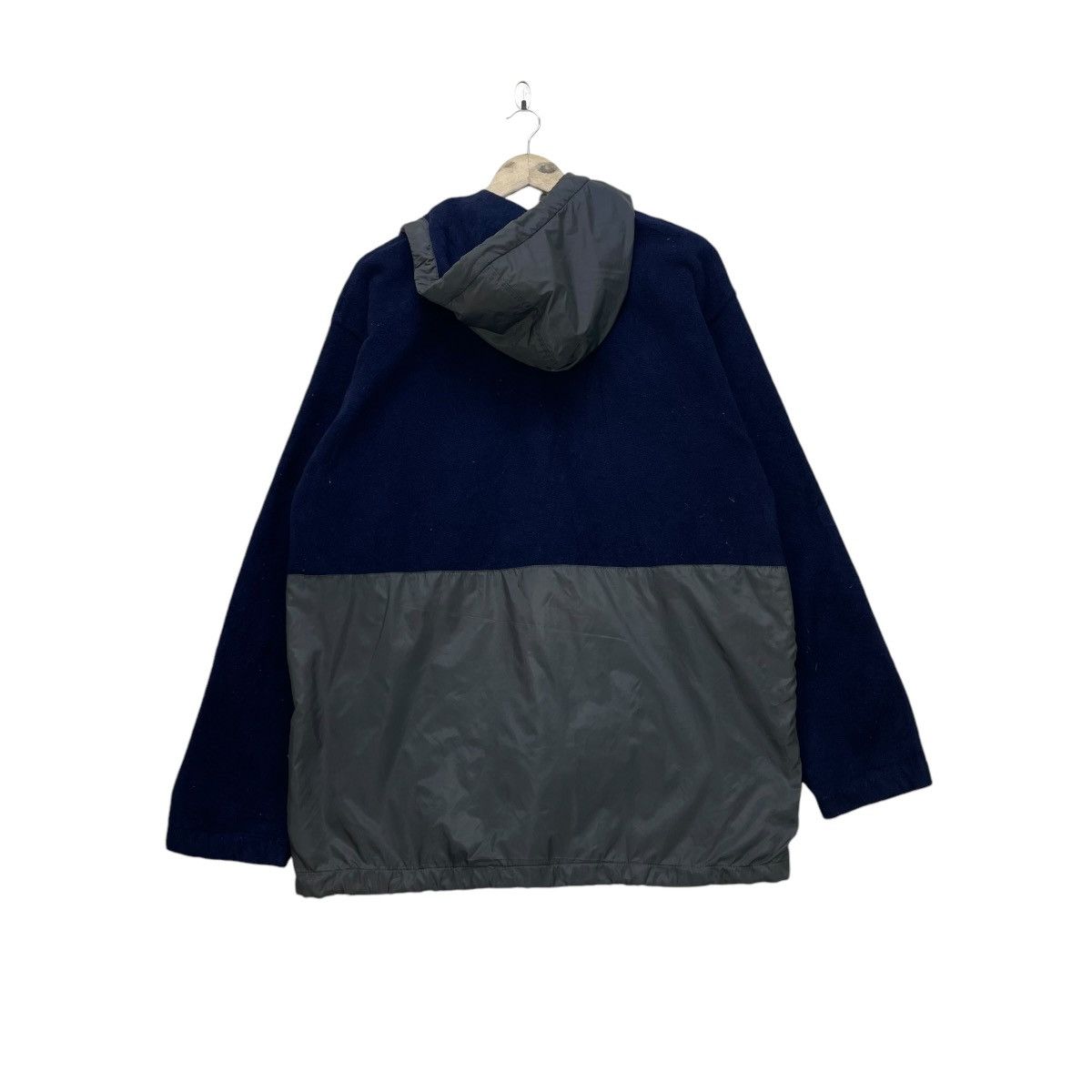 Reebok 💥Vintage Reebok Half Zipper Hoodie Pullover Jacket Size US L / EU 52-54 / 3 - 3 Thumbnail