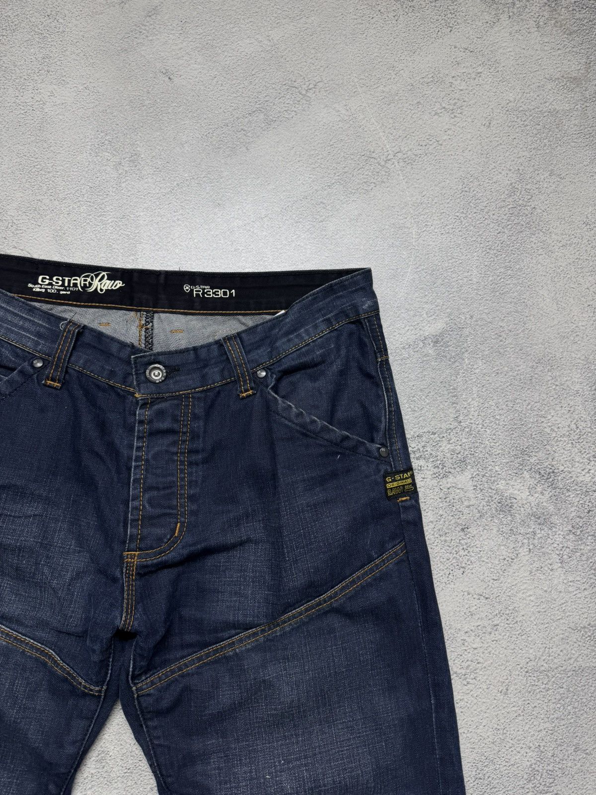 G-Star Vintage Y2k G Star Denim Jeans Big Logo 96 Size US 32 / EU 48 - 14 Thumbnail