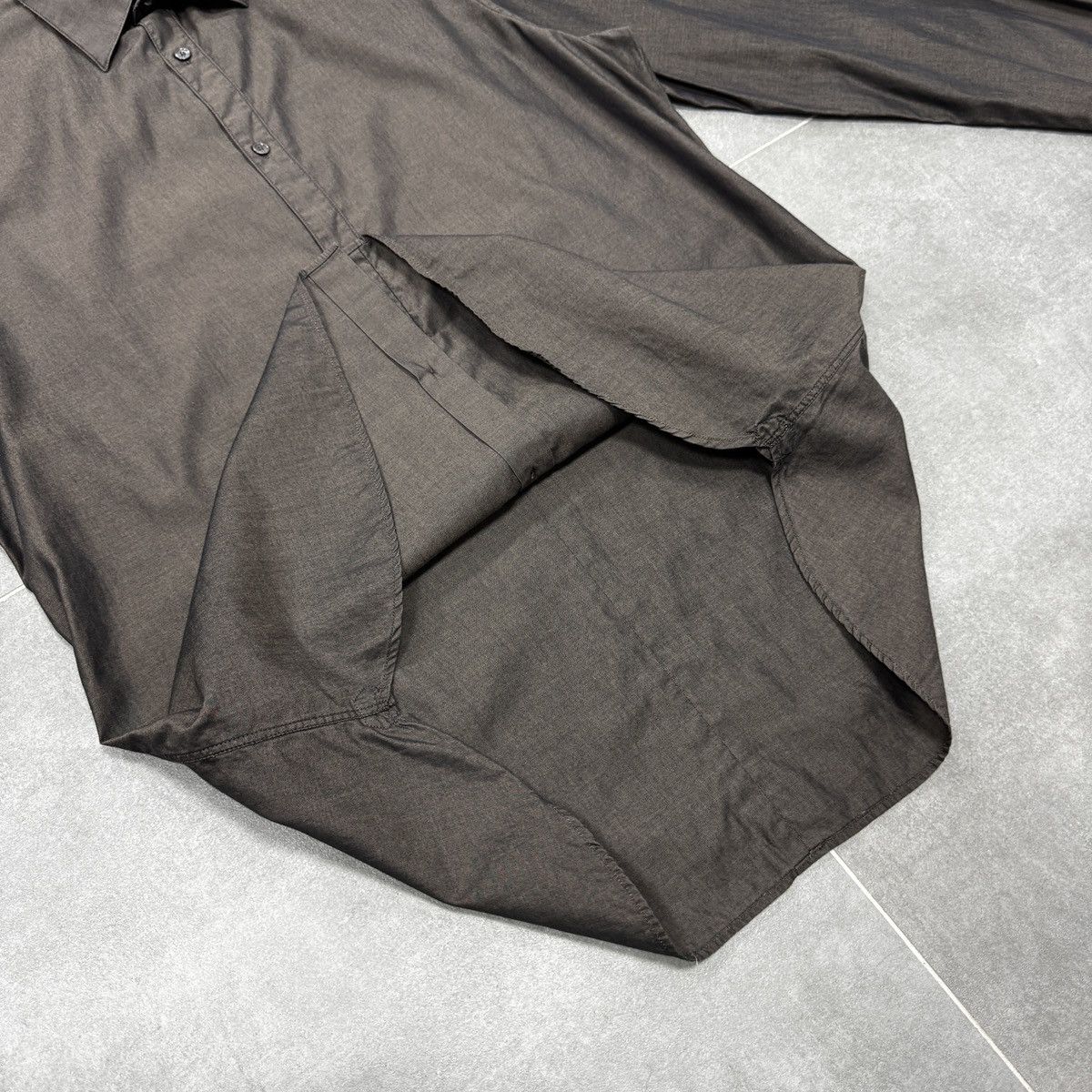 Burberry Burberry London Brown Button Shirt Long Sleeve Size 16-41 Size US M / EU 48-50 / 2 - 12 Thumbnail