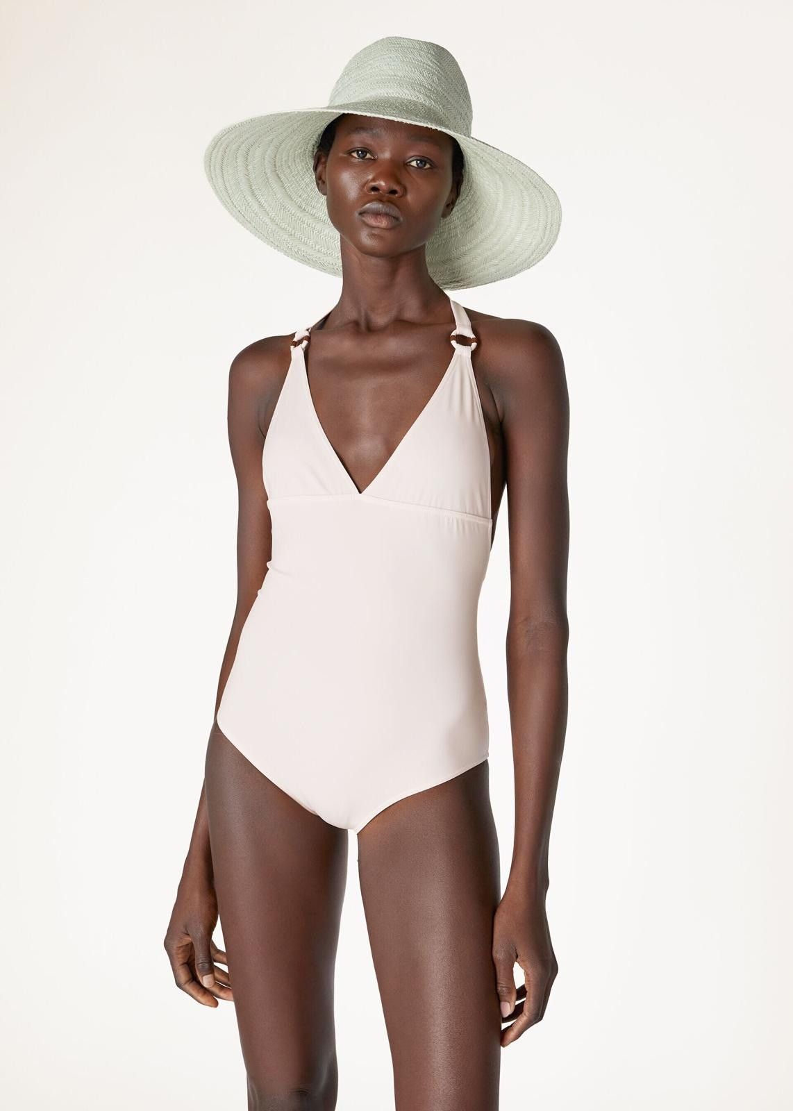Loro Piana o1srvl11e0725 FAM9330 One-piece Swimsuit in Light Pink Size XS / US 0-2 / IT 36-38 - 1 Thumbnail