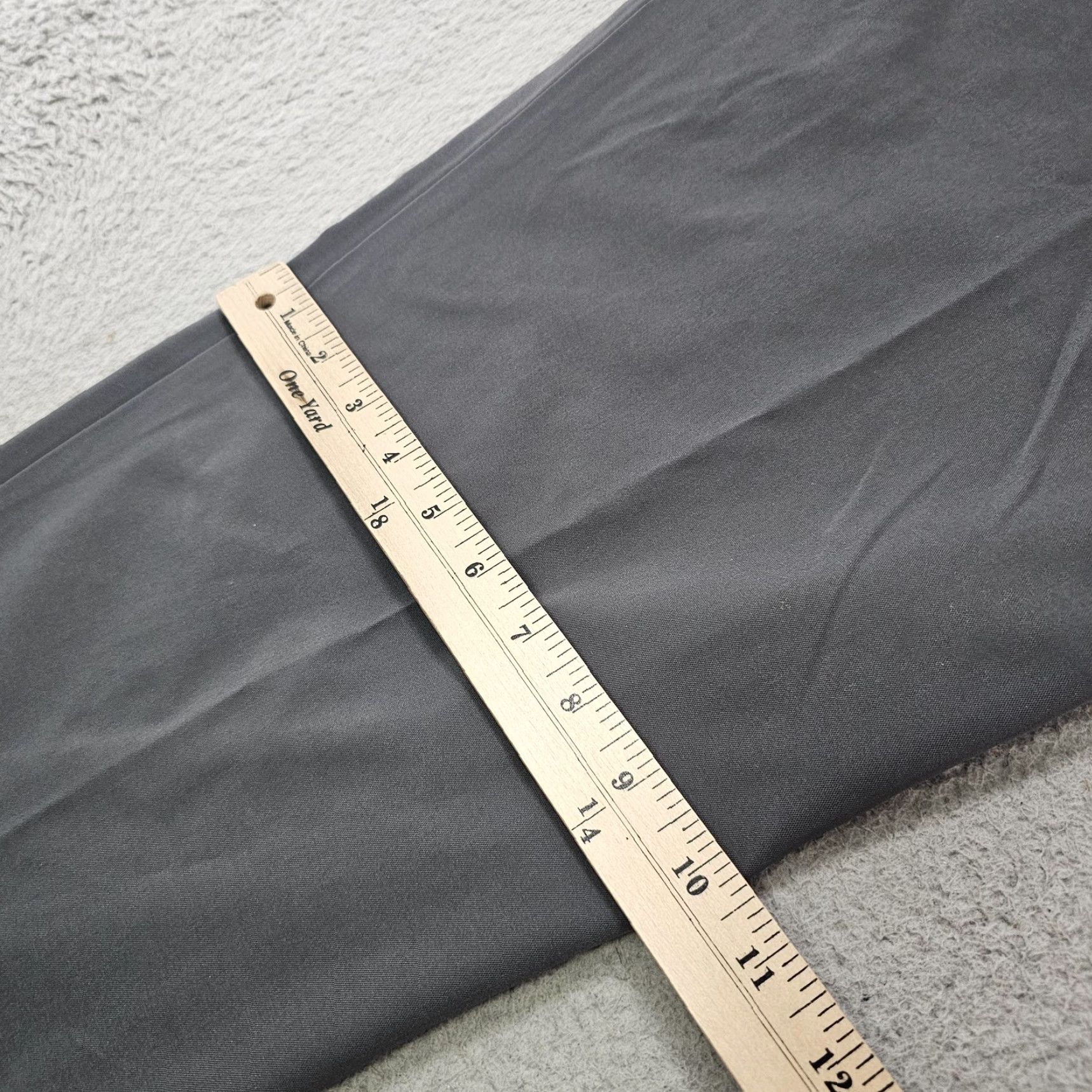 Vintage SCOTTeVEST Pants Mens 42x30 Gray Travel Tech Lightweight Polyester Chino Casual Pants Mens Gray 42x30 Regular Flat Front Zip Fly Pockets Polyester Size US 42 / EU 58 - 6 Thumbnail