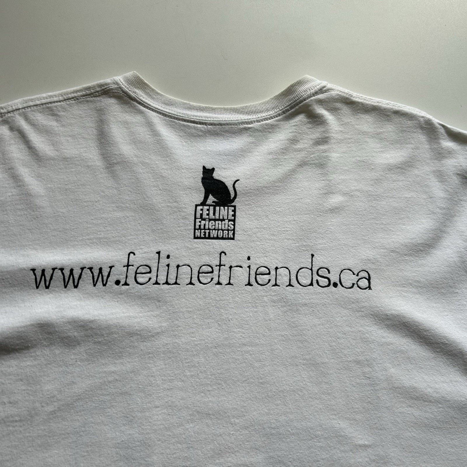 Gildan × Vintage Vintage Cat T Shirt XXL Funny Don't Be A Dick Novelty Rare Size US XXL / EU 58 / 5 - 4 Thumbnail