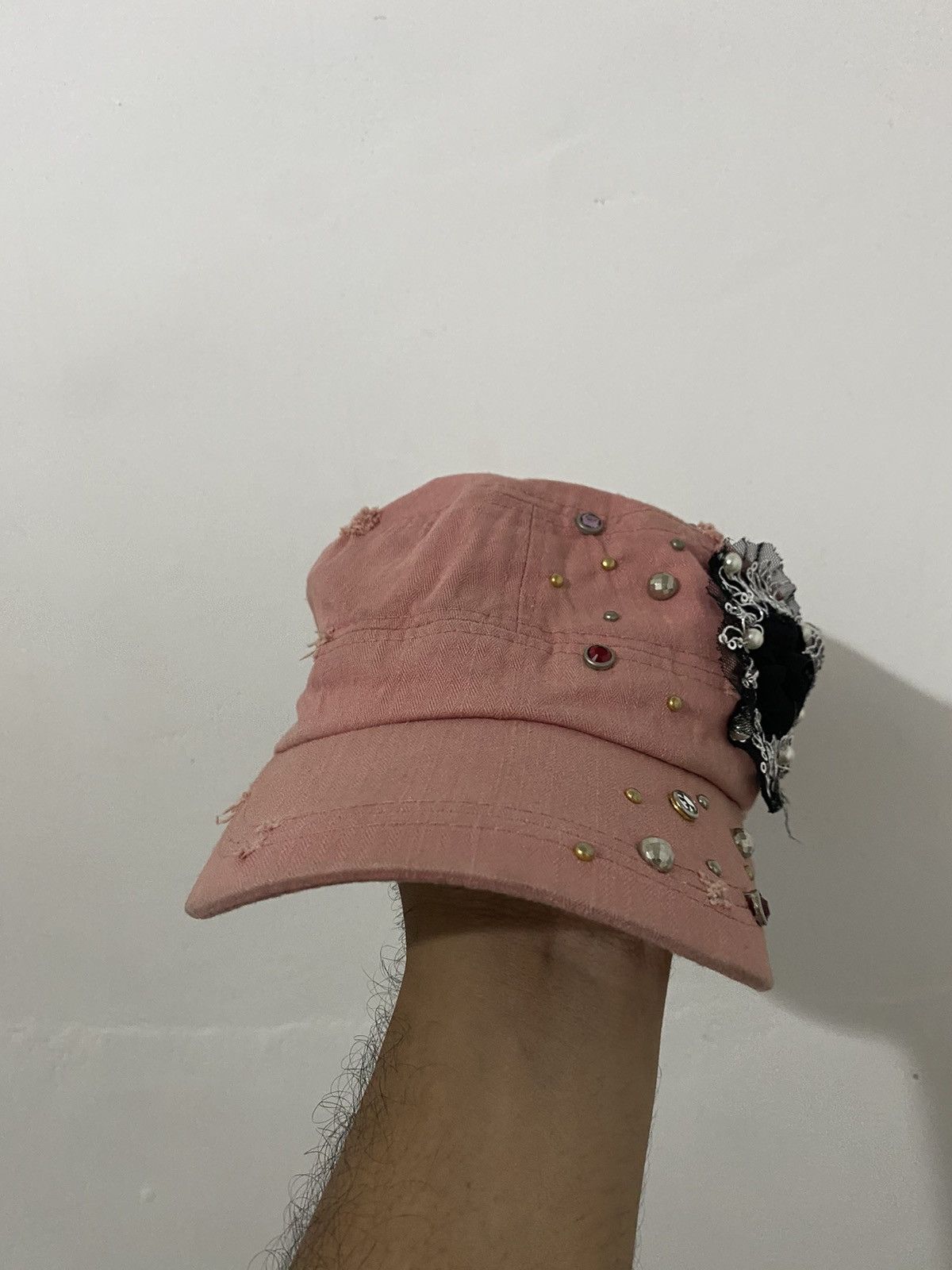 If Six Was Nine × Japanese Brand × Le Grande Bleu (L.G.B.) Japanese cadet studed and flower patch Size ONE SIZE - 5 Thumbnail