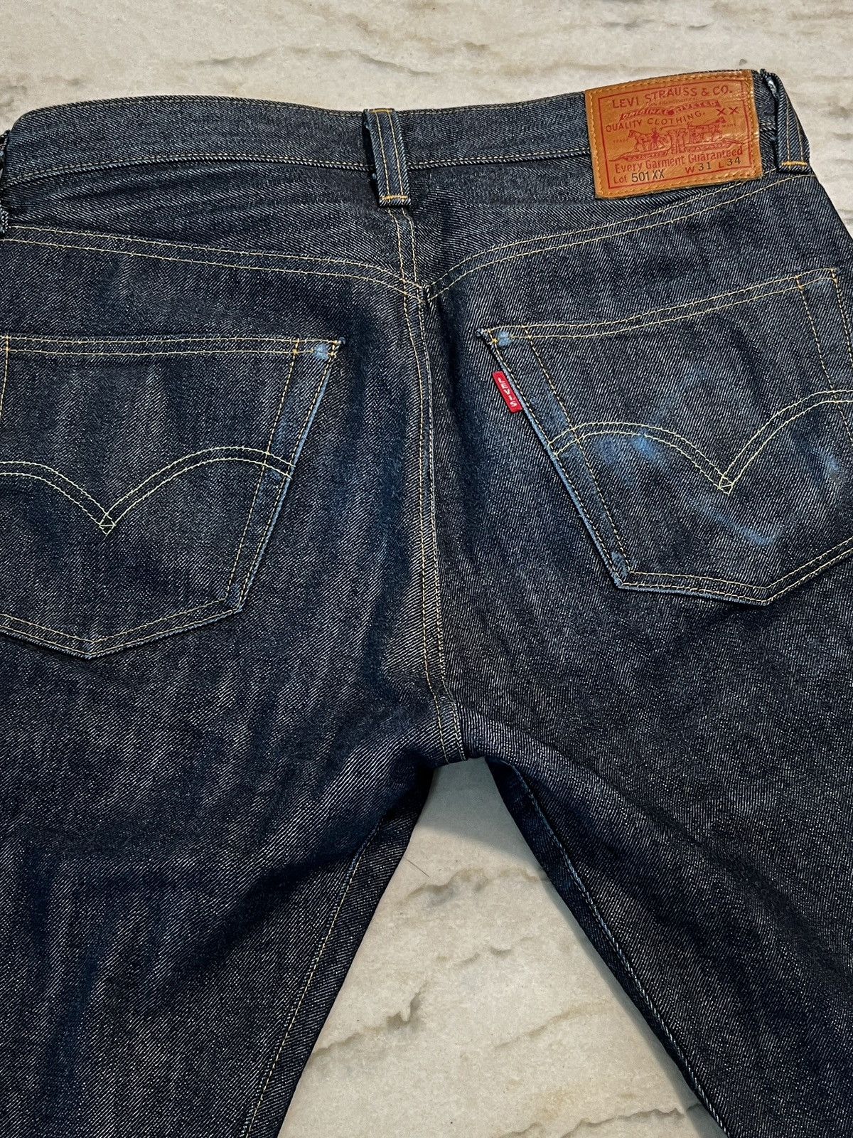 Levi's × Levi's Vintage Clothing Levi’s LVC 1947 501 Japanese Selvedge Jeans Size US 32 / EU 48 - 3 Thumbnail