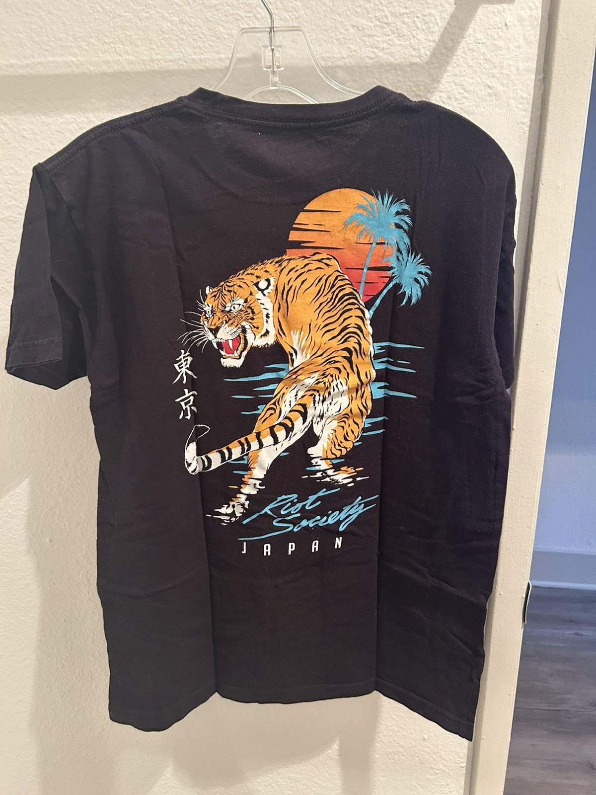 Japanese Brand RIOT SOCIETY Japan Tiger Tee Size US S / EU 44-46 / 1 - 2 Thumbnail