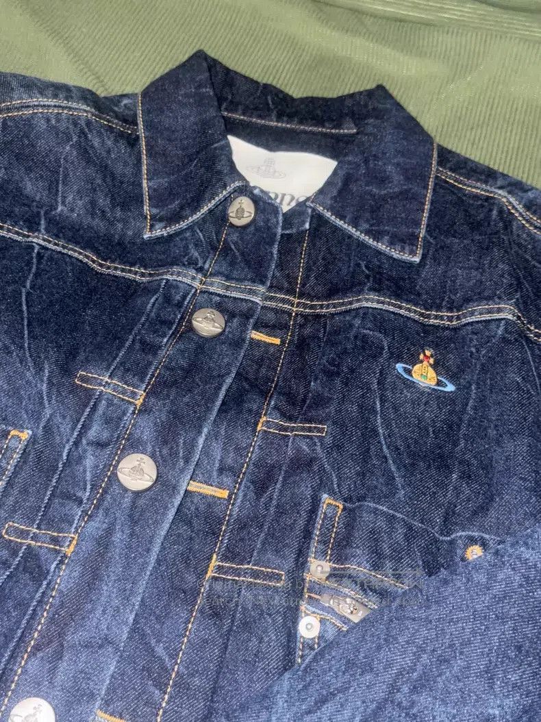 Vivienne Westwood Vivienne Westwood Distressed denim jacket Size XS / US 0-2 / IT 36-38 - 2 Thumbnail