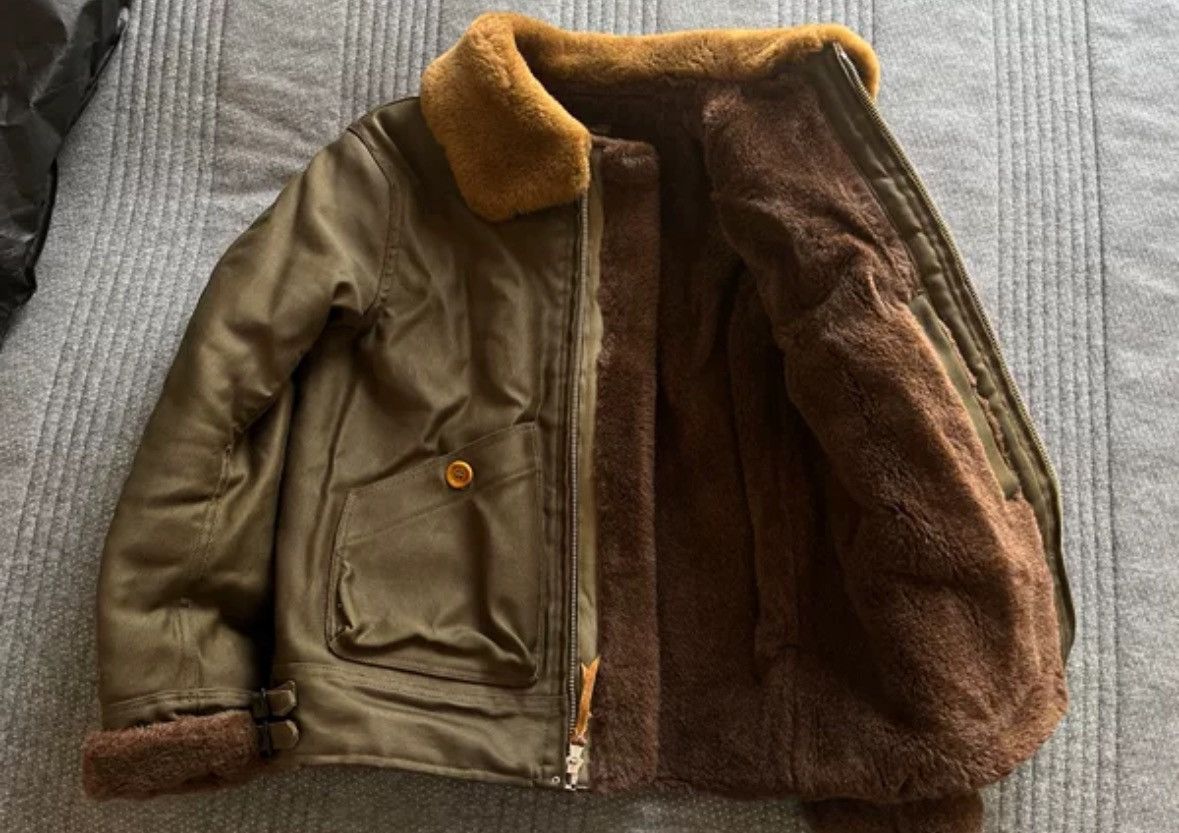 Freewheelers FREEWEELERS S-3 Air Force Winter Flight Jacket Size US S / EU 44-46 / 1 - 2 Thumbnail