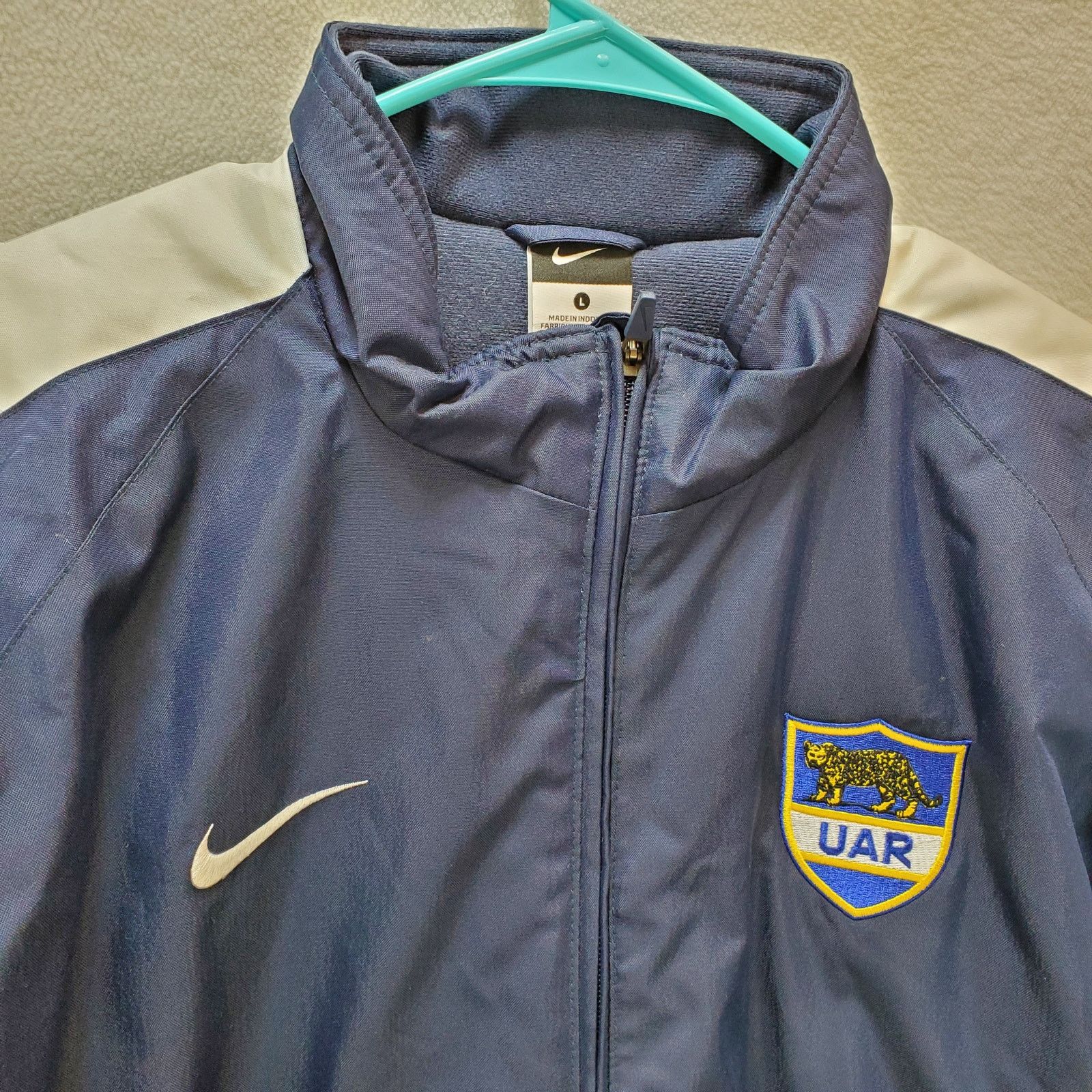 Nike Nike Team Jacket Mens Large Football Soccer UAR Logo Size US L / EU 52-54 / 3 - 5 Thumbnail