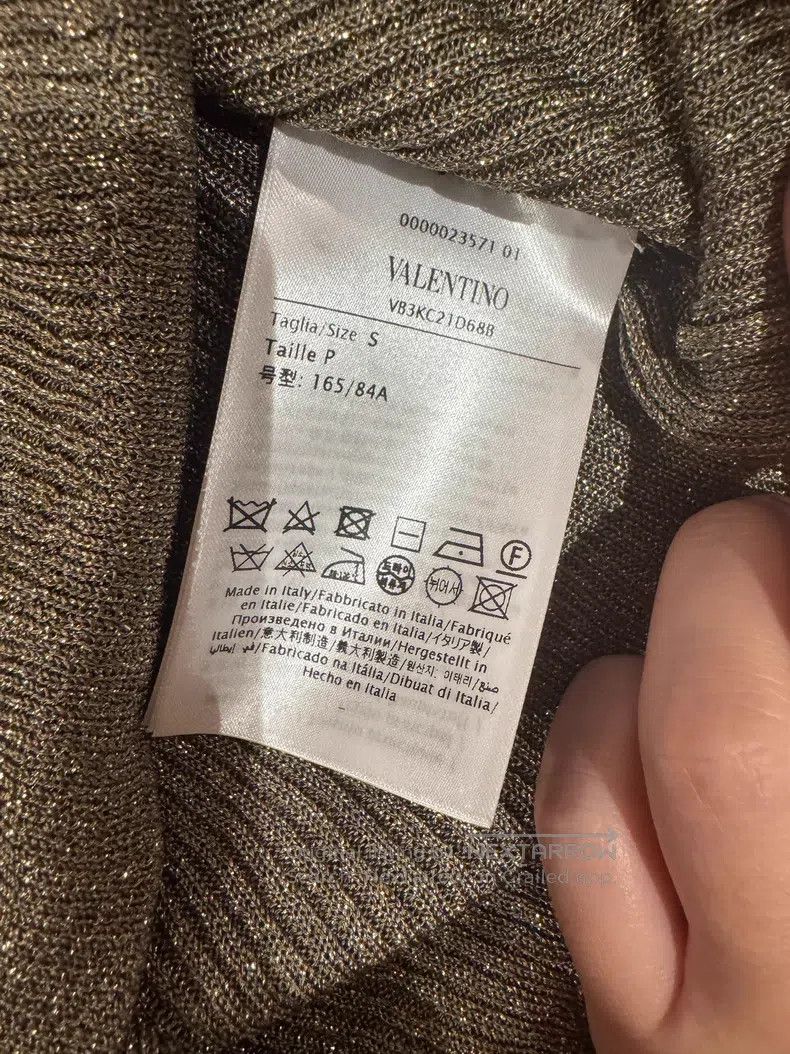 Valentino Valentino Gold gradient heavy knit sweater Size M / US 6-8 / IT 42-44 - 3 Thumbnail