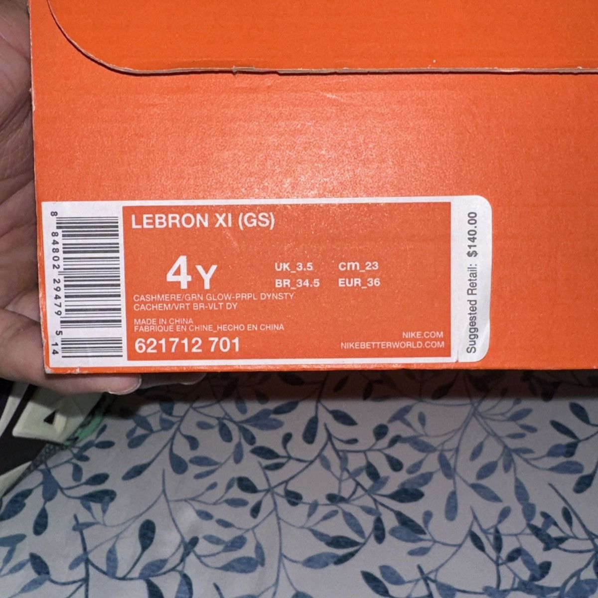 Nike LEBRON XI ALL-STAR SIZE 4Y (GS) Size US 5.5 / IT 35.5 - 7 Thumbnail