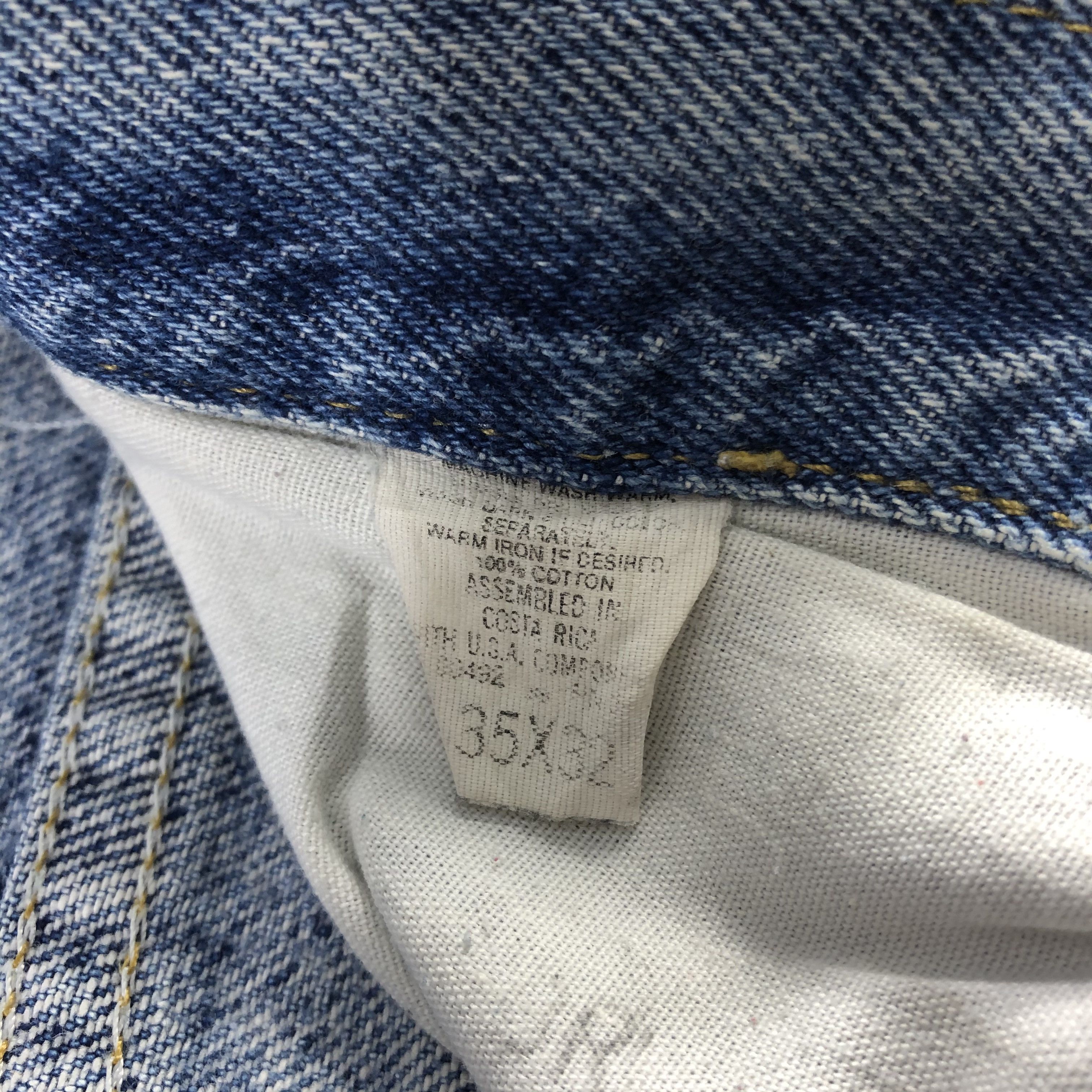 Lee × Vintage Vintage Blue Wash Lee Jeans-JM2794 Size US 34 / EU 50 - 12 Thumbnail