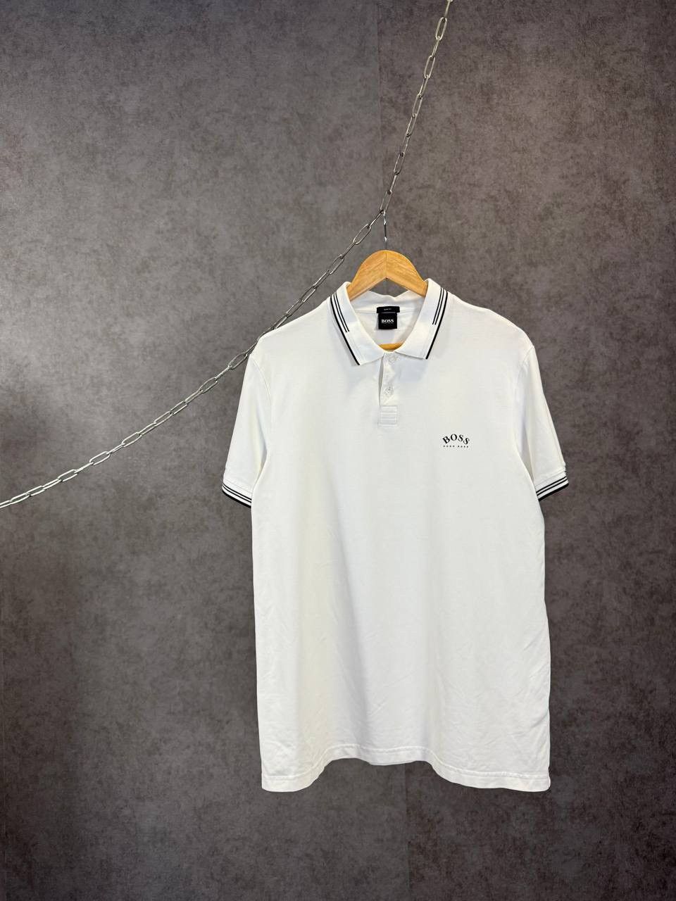 Hugo Boss Hugo Boss designer logo polo tee Size US XL / EU 56 / 4 - 1 Thumbnail