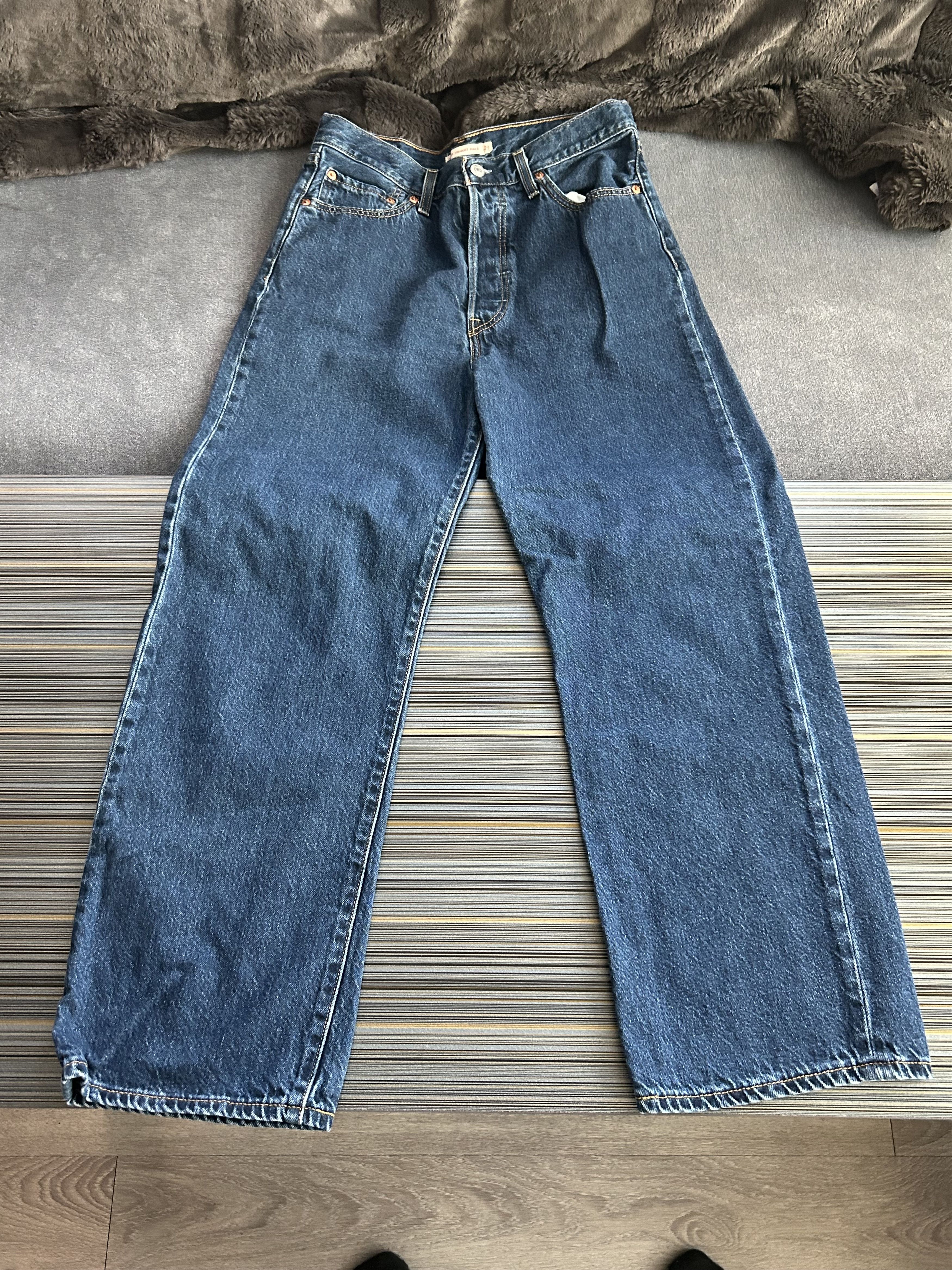 Levi's Levi's Premium Ribcage Straight Ankle Jeans Size 29" - 1 Thumbnail