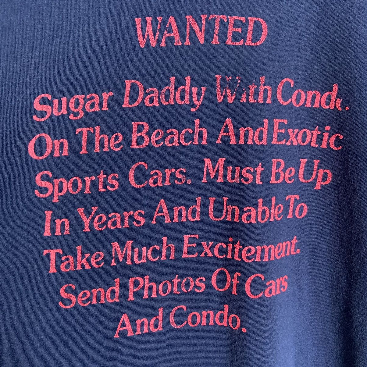 Vintage Vintage 90s Sugar Daddy Single Stitch T-Shirt Size US XL / EU 56 / 4 - 3 Thumbnail