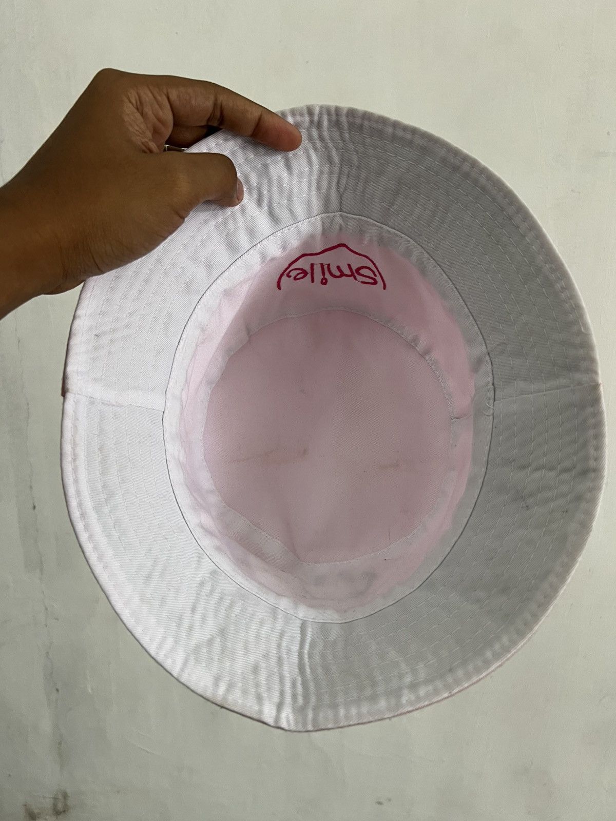 Japanese Brand Smiley Reversible Bucket Hat Size ONE SIZE - 7 Thumbnail