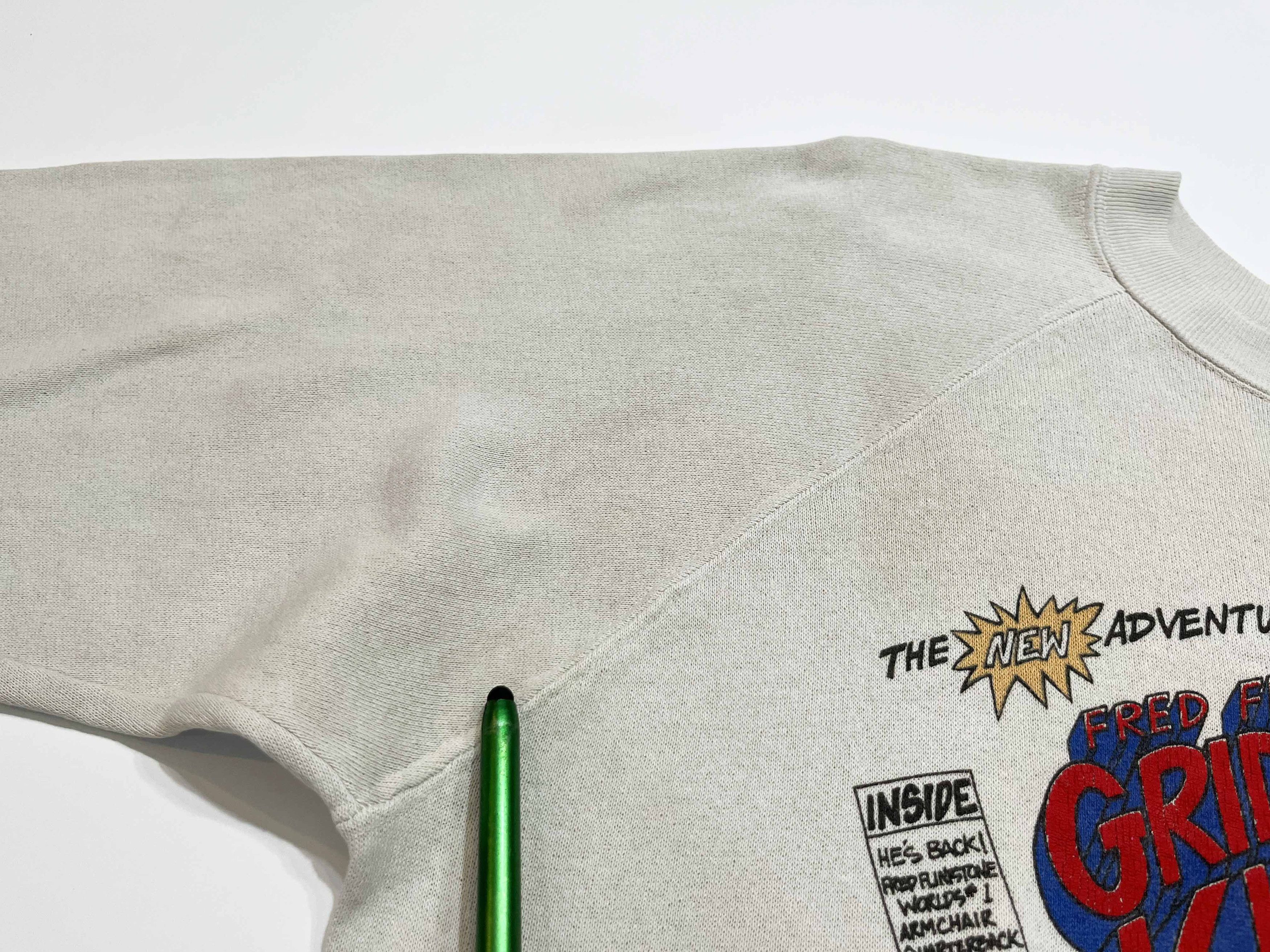 Vintage Vintage Pro Knit 1986 The Flintstones Crewneck Sweatshirt Size US L / EU 52-54 / 3 - 8 Thumbnail