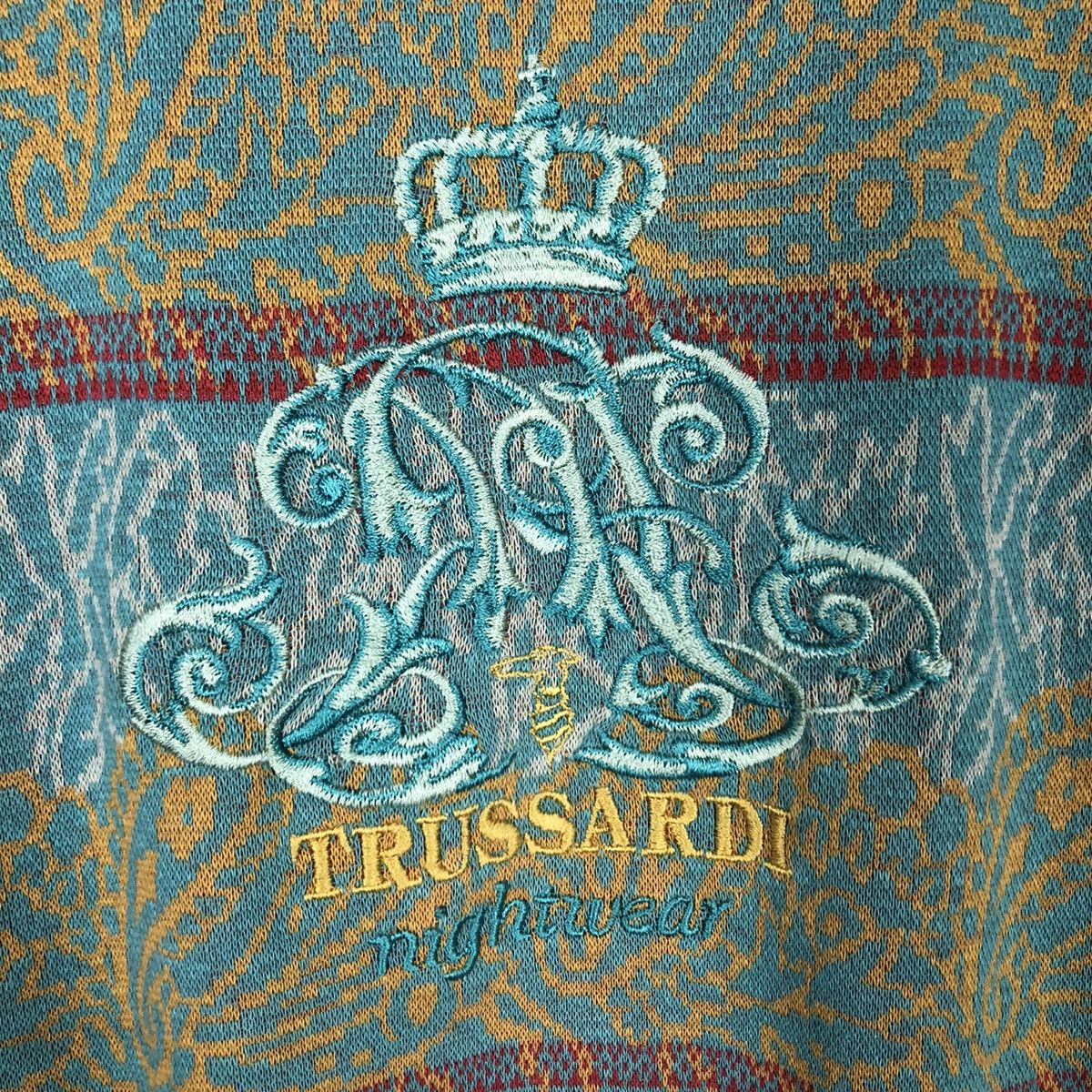 Trussardi Vintage Italian Designer Trussardi Sweatshirt Jumper Small Size US S / EU 44-46 / 1 - 11 Thumbnail