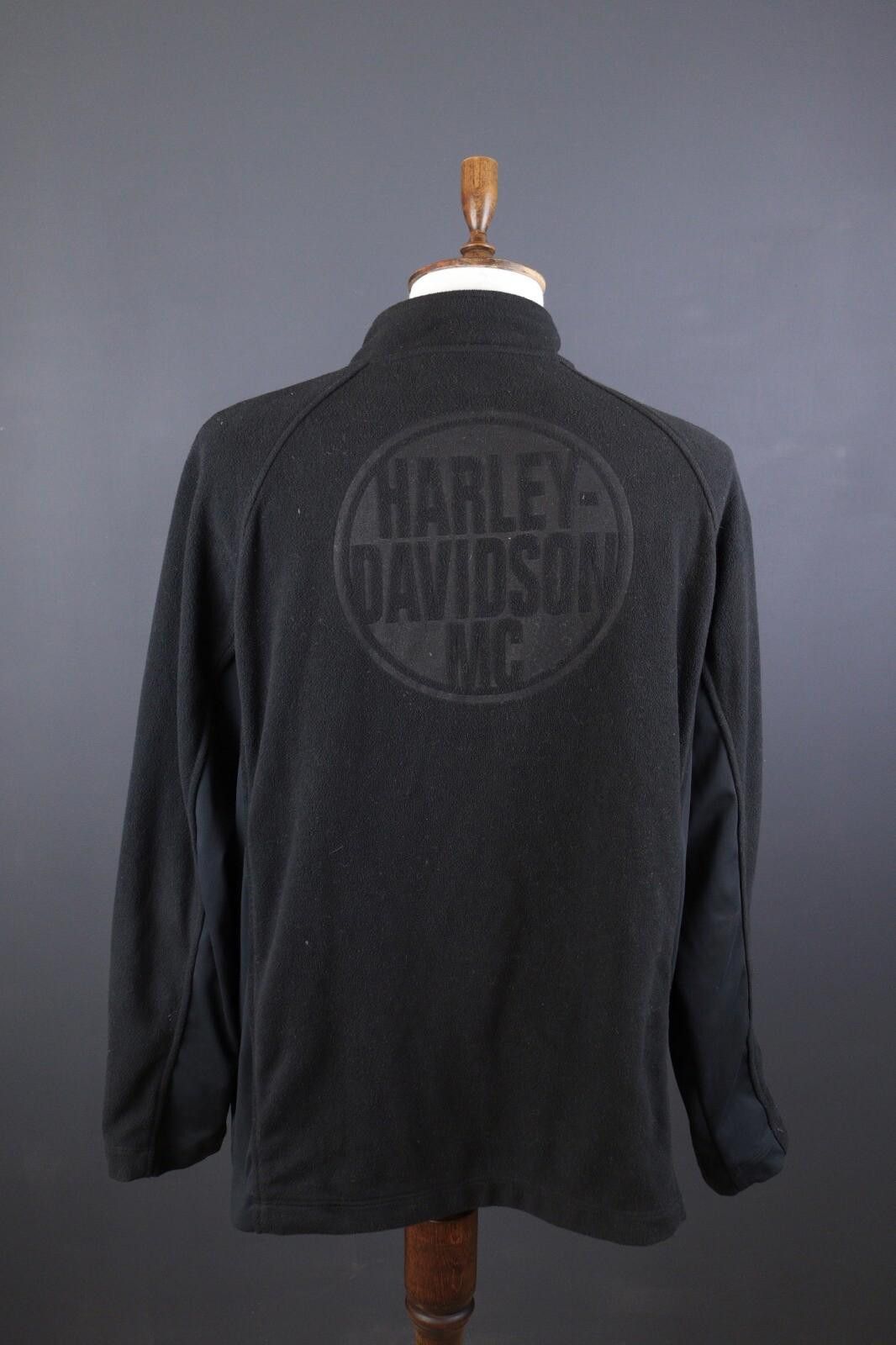 Other HARLEY DAVIDSON MC Black Big Fleece Jacket Size 2XL Size ONE SIZE - 7 Thumbnail