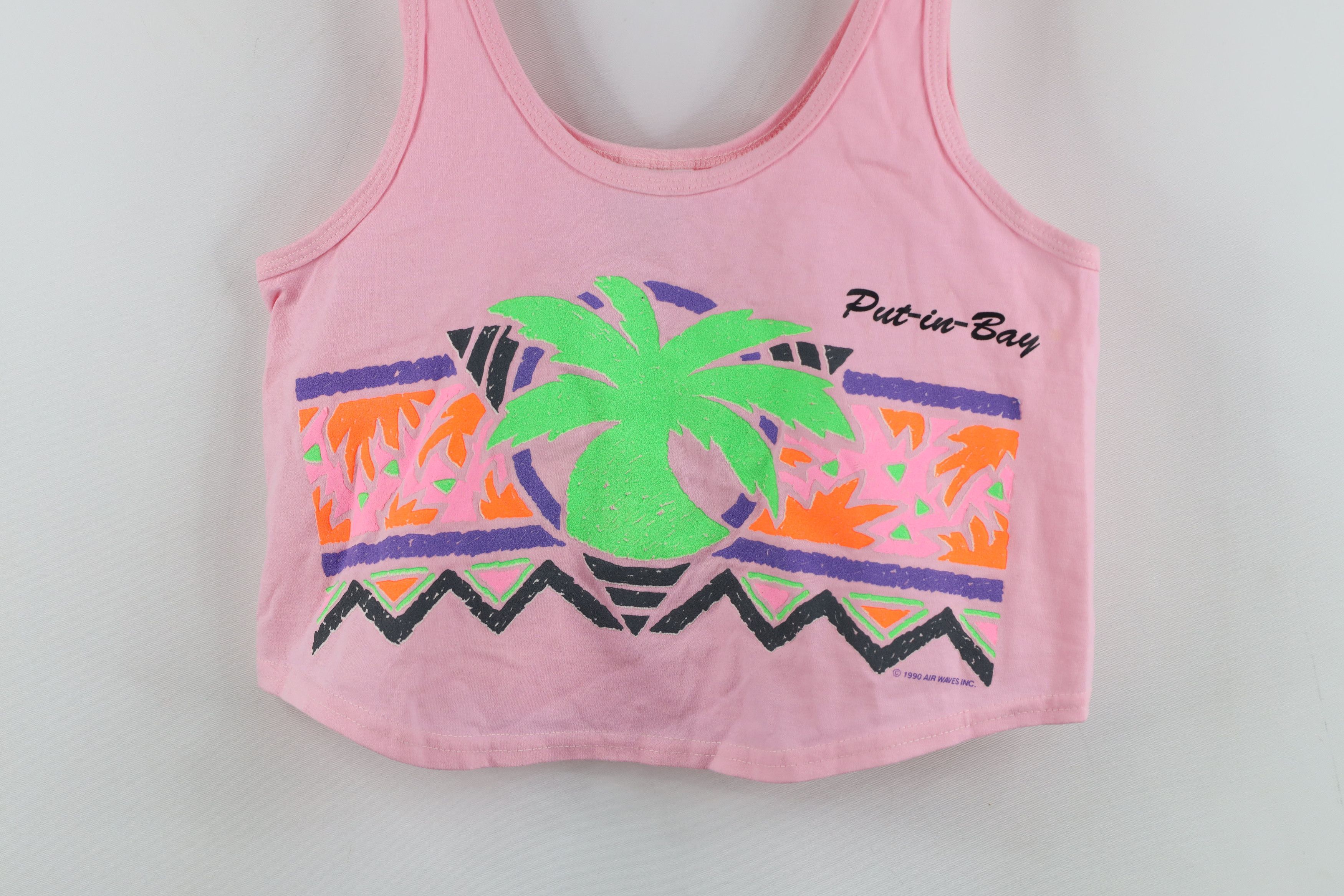 Vintage Vintage 90s Streetwear Put in Bay Surf Tank Top T-Shirt USA Size S / US 4 / IT 40 - 3 Thumbnail
