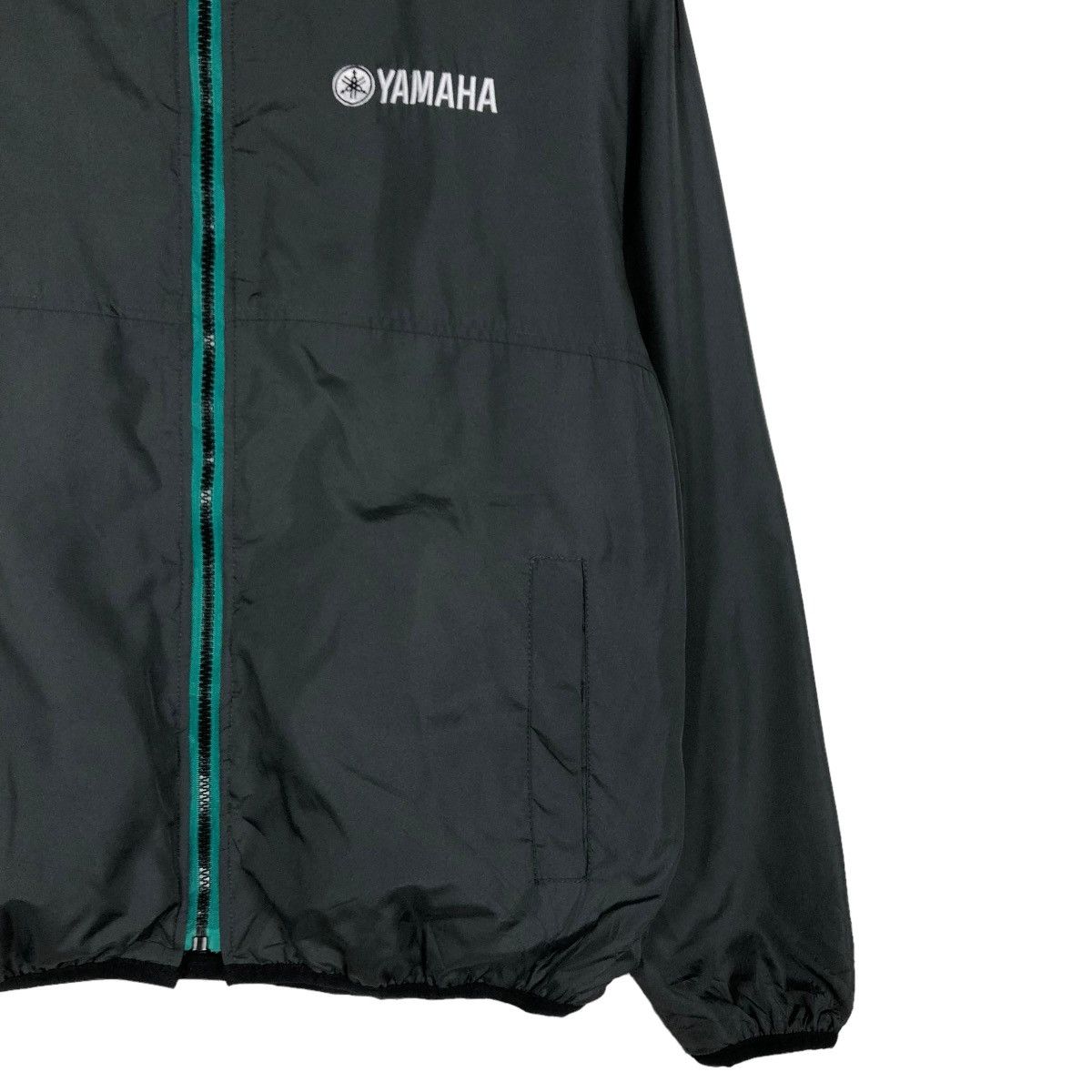 Japanese Brand 🔥BIKER JACKET REVERSIBLE YAMAHA BIG LOGO RACING WEAR Size US L / EU 52-54 / 3 - 7 Thumbnail