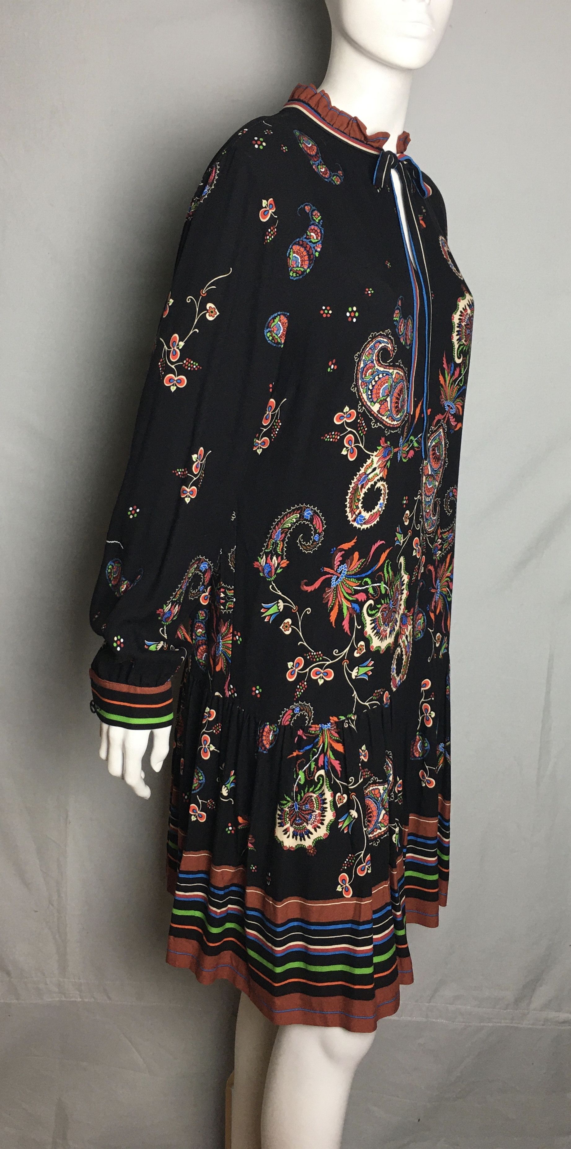 Other Ana Alcazar Paisley Print Dress Multi-coloured EU 42 Size M / US 6-8 / IT 42-44 - 7 Thumbnail