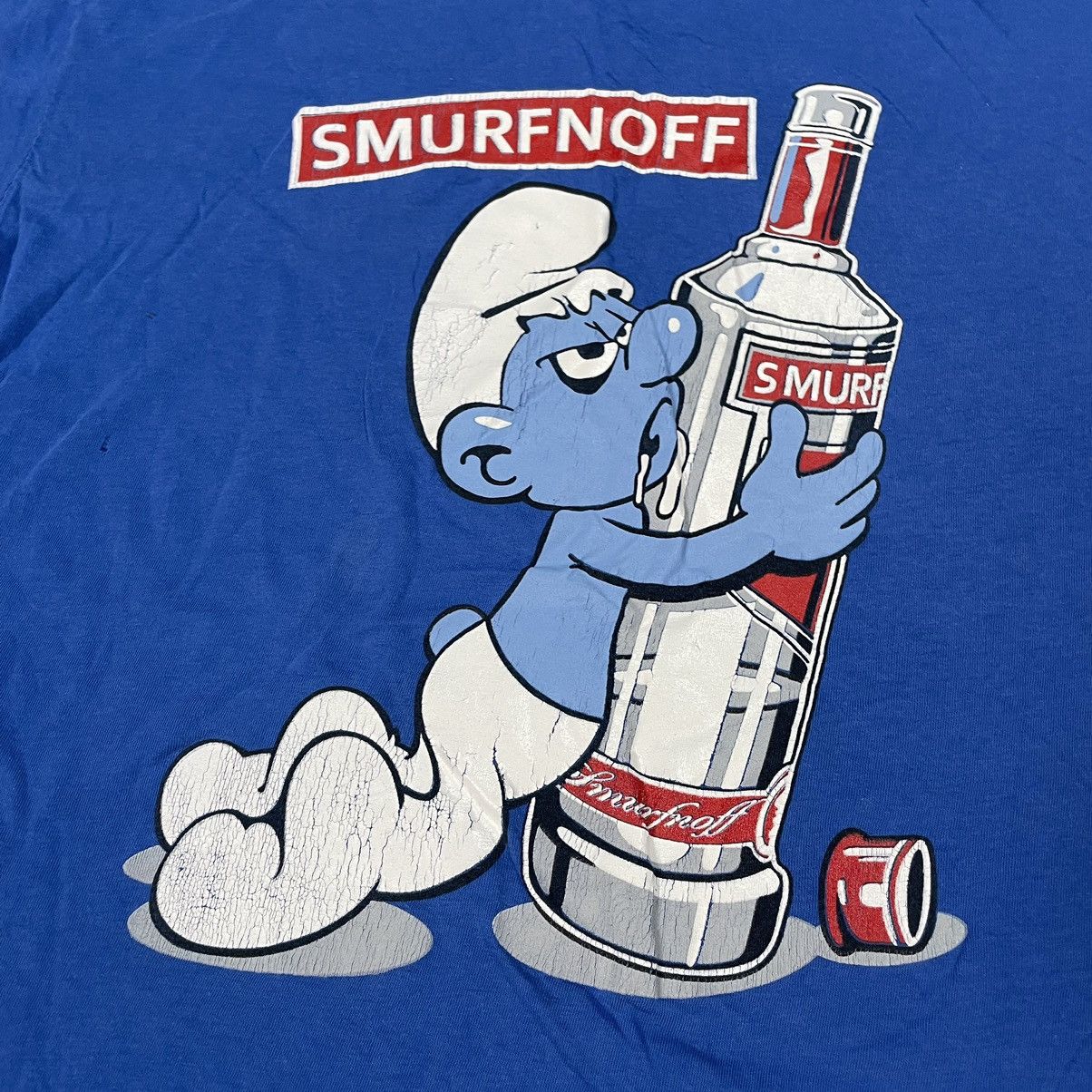 Vintage Vintage Y2K Nemitoff Graphic Tee Vodka Print Skate Relaxed M Size US M / EU 48-50 / 2 - 5 Thumbnail