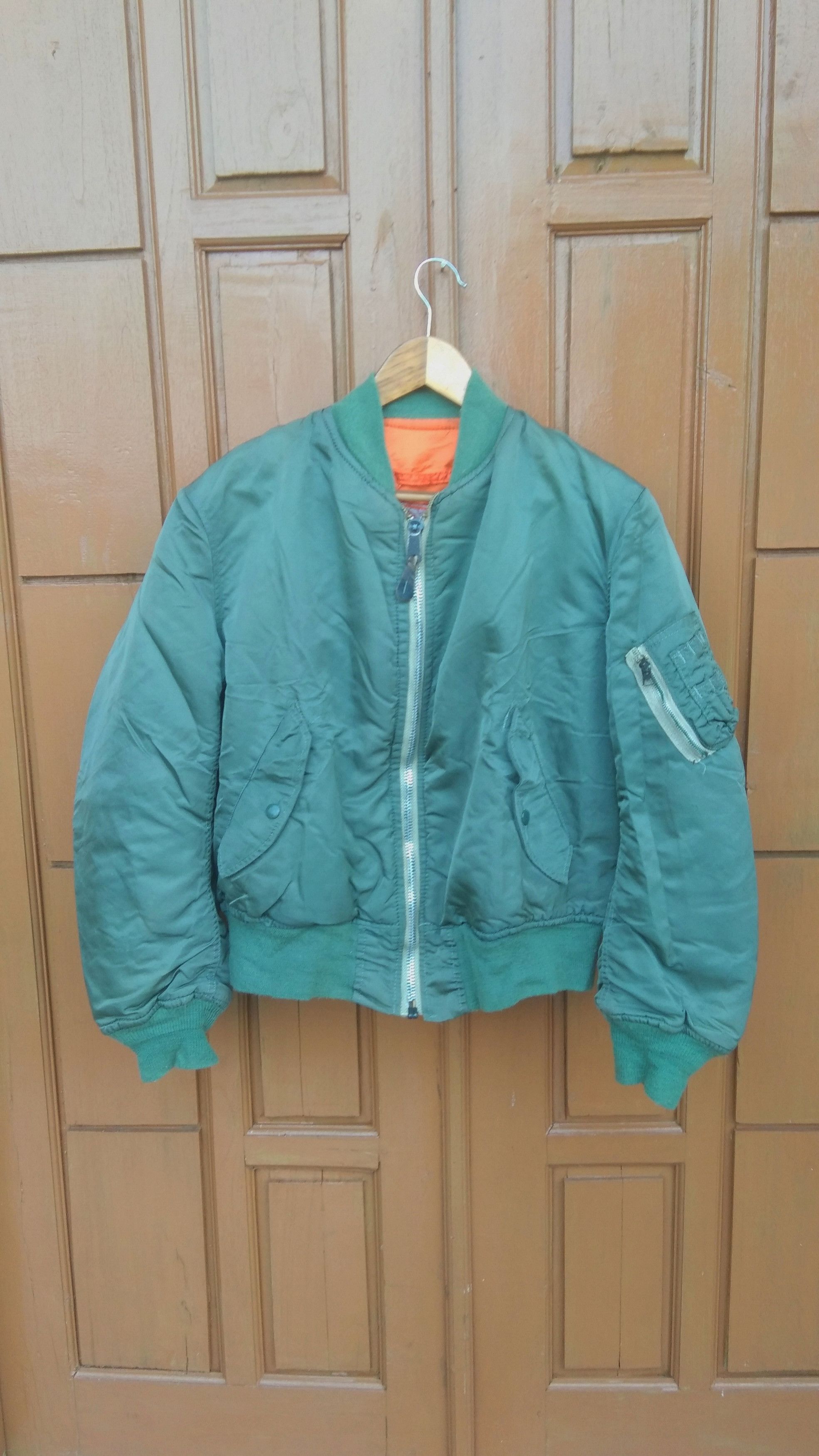 Vintage Vtg Ma-1 x movie 80s custom jacket Size US M / EU 48-50 / 2 - 10 Thumbnail