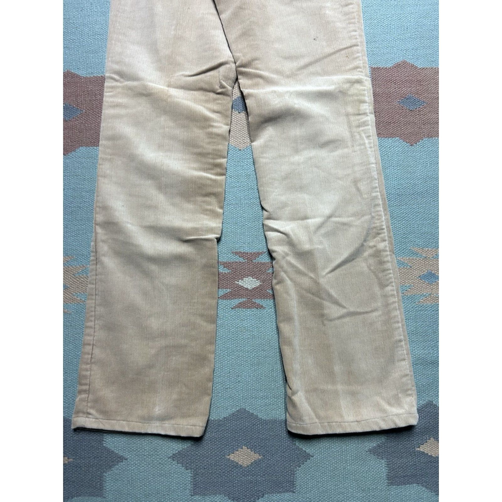 Gap VINTAGE Gap Pioneer Corduroy Pants Straight Khaki Tan 30x31 Mens Beige 70s Khakis Pants Size US 30 / EU 46 - 2 Thumbnail