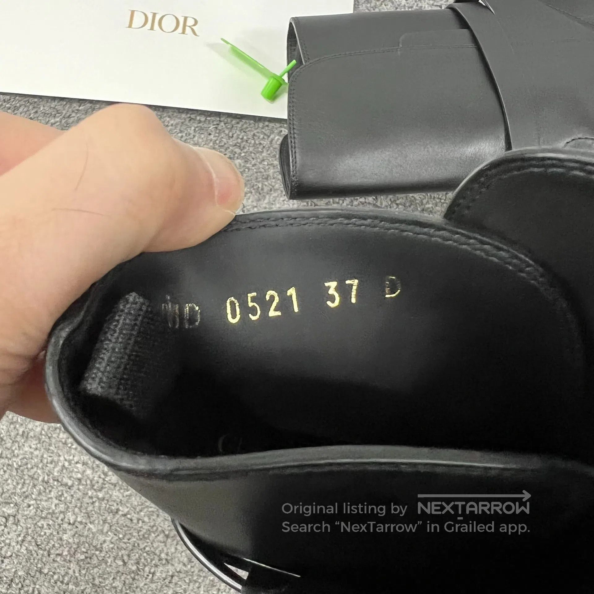 Dior Dior CD lacing strap; mid-calf boot| Size US 6.5 / IT 36.5 - 6 Thumbnail