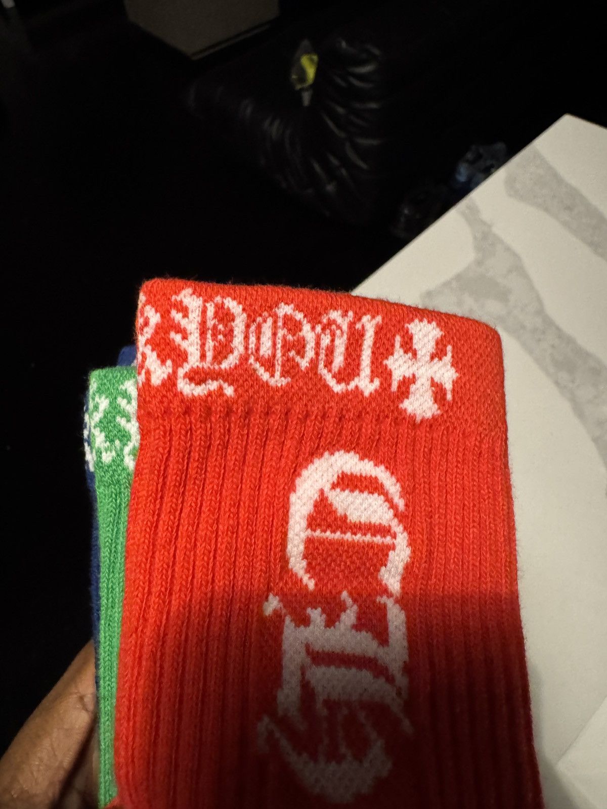 Chrome Hearts × Matty Boy Chrome Hearts Socks Size ONE SIZE - 5 Thumbnail