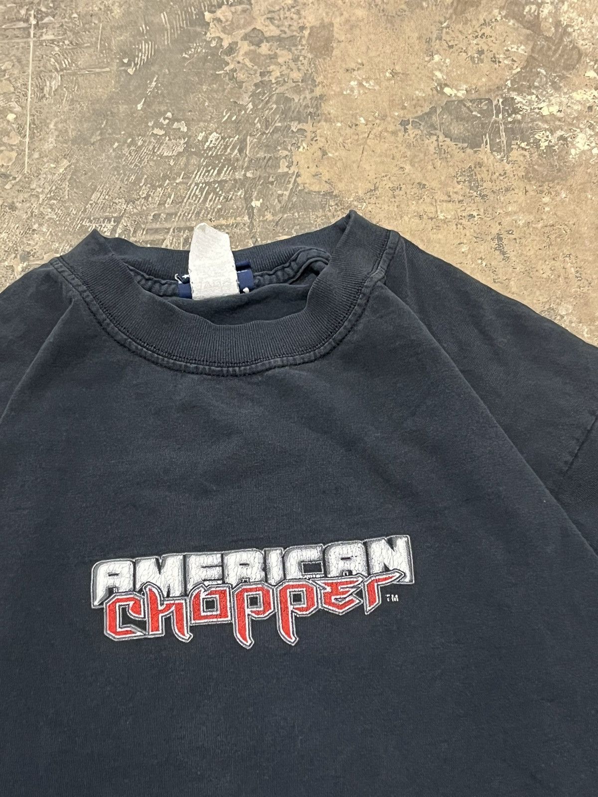 Harley Davidson × Vintage Vintage biker t shirt American chopper harley style faded Size US M / EU 48-50 / 2 - 8 Thumbnail