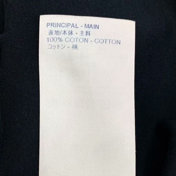 Louis Vuitton Louis Vuitton Black Logo Print Cotton T-Shirt Size US M / EU 48-50 / 2 - 8 Thumbnail