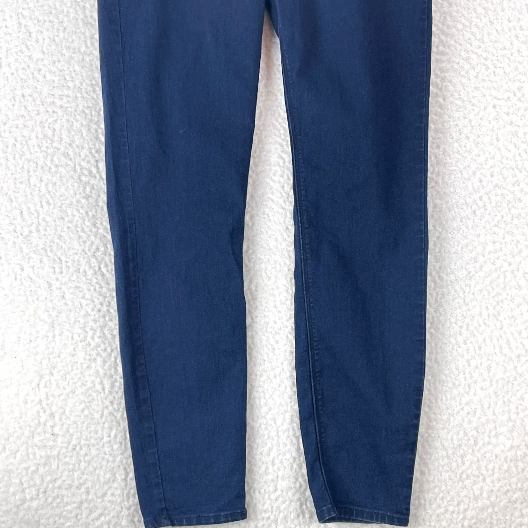 Spanx Spanx Jeans Womens Medium Blue Denim Jegging Skinny Pull On Stretch 28" Inseam Regular Rise 10.5" Denim Slim Fit Bohemian City Hipster Vintage: No Size 32" / US 10 / IT 46 - 3 Thumbnail
