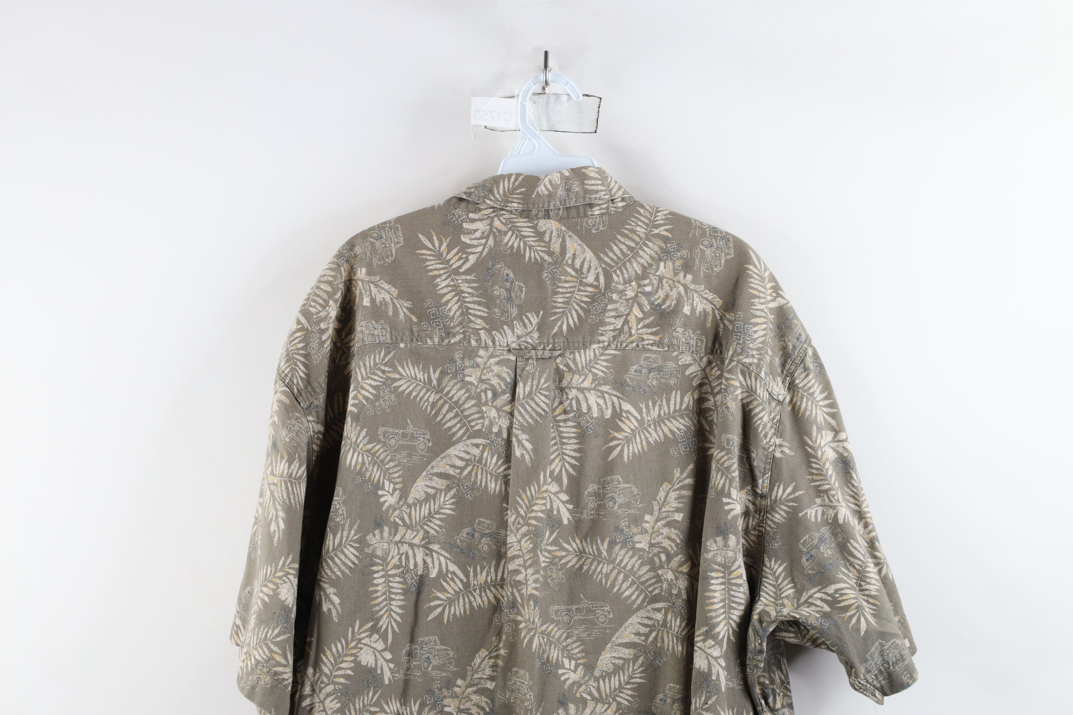 Vintage × Woolrich Woolen Mills Vintage 90s Woolrich All Over Print Hawaiian Button Shirt Size US XXL / EU 58 / 5 - 10 Thumbnail