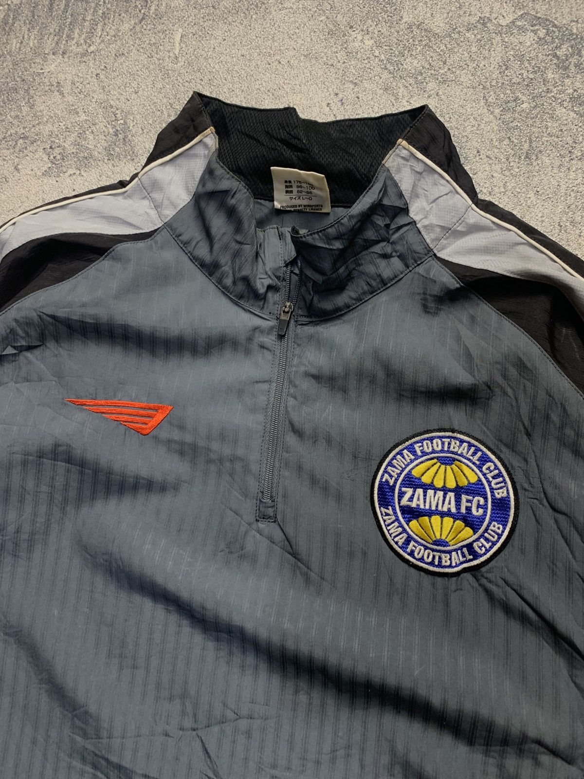 Penalty 🐍 SOLD🐍Vintage Penalty Zama FC Halfzip Football Jacket Rare Size US L / EU 52-54 / 3 - 3 Thumbnail