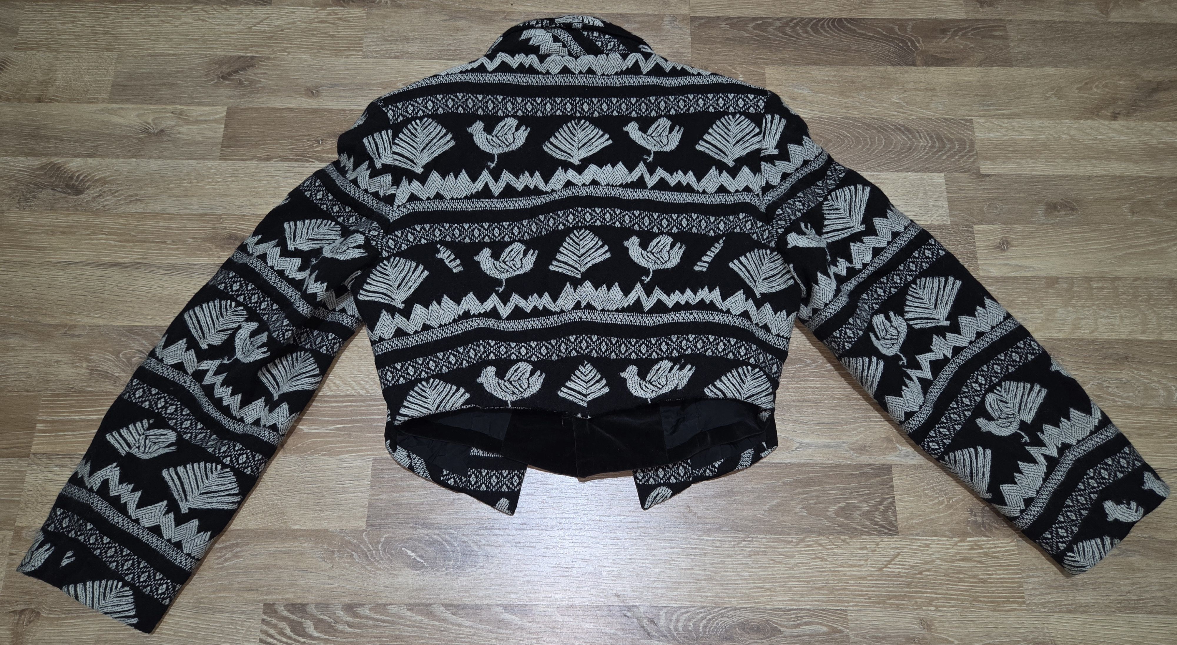 Comme des Garçons 99ss Short Jacket Vintage Comme Des Garcons CDG Japan Embroidered Short Jacket