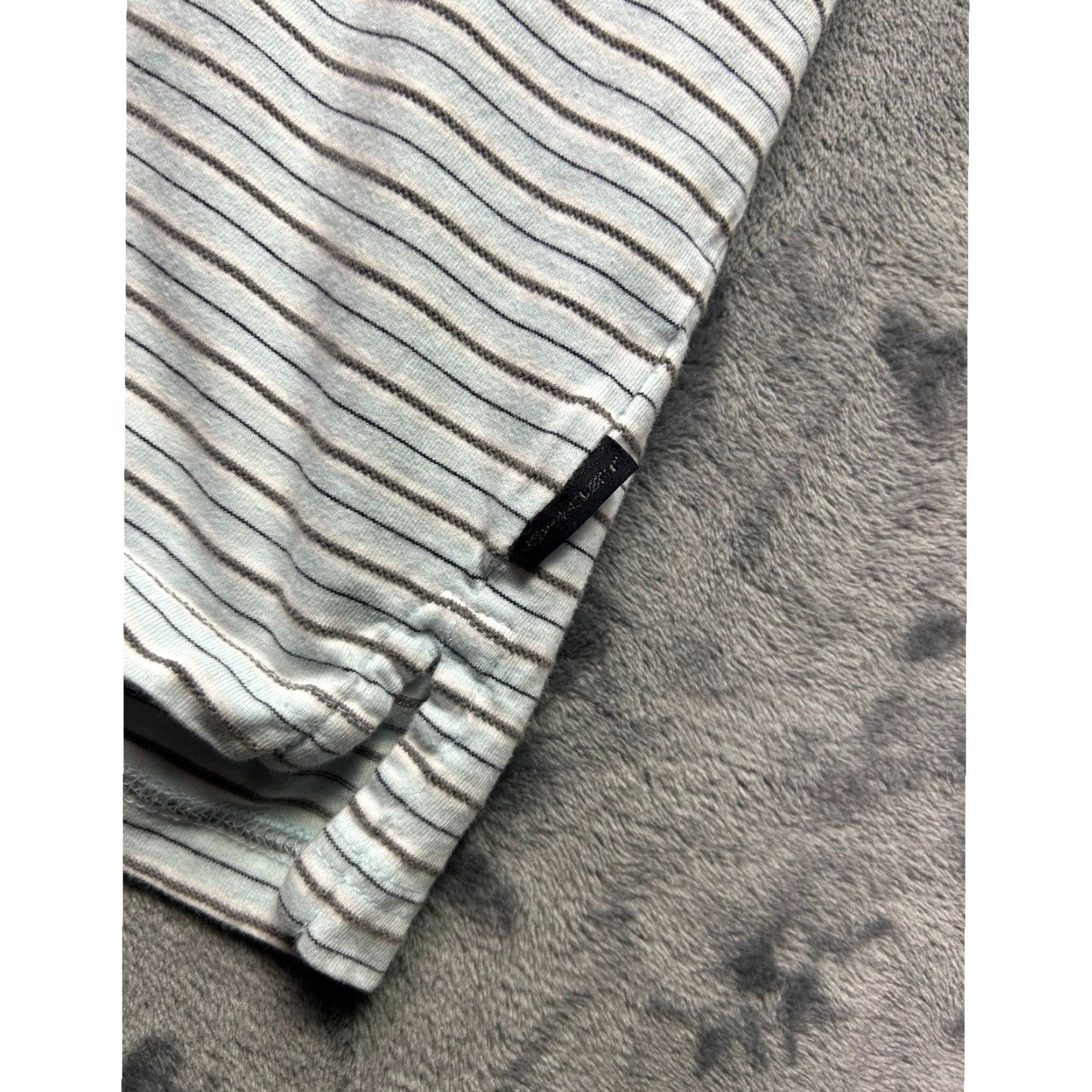 Oakley Oakley Polo Shirt Striped XL Men Light Blue White Knit Short Sleeve Golf Casual Shirt Size US XL / EU 56 / 4 - 4 Thumbnail