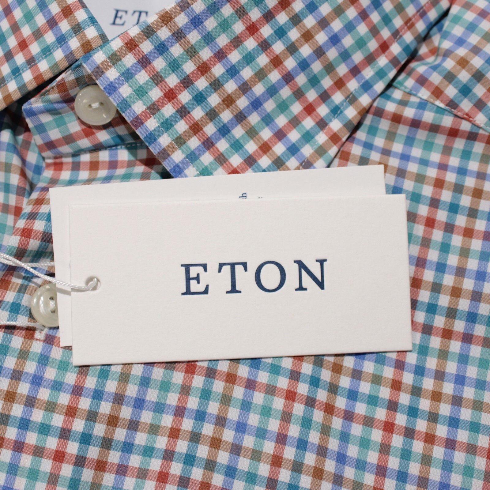 Eton Eton New with tags Shirt Size M US In Green Size US M / EU 48-50 / 2 - 2 Thumbnail