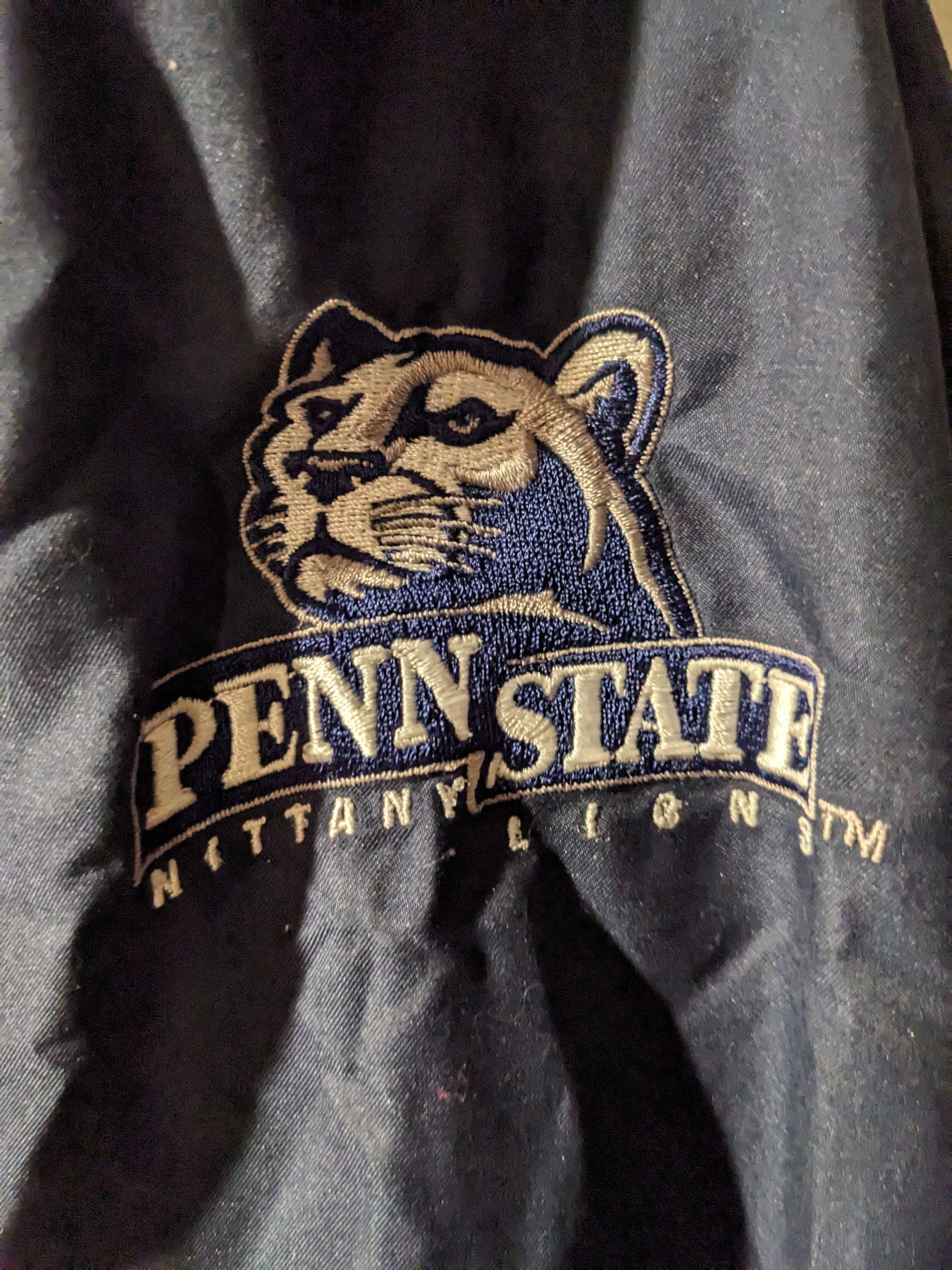 Vintage Vintage 90s Penn State Nittany Lion Arch Logo Windbreaker Size US XL / EU 56 / 4 - 3 Thumbnail